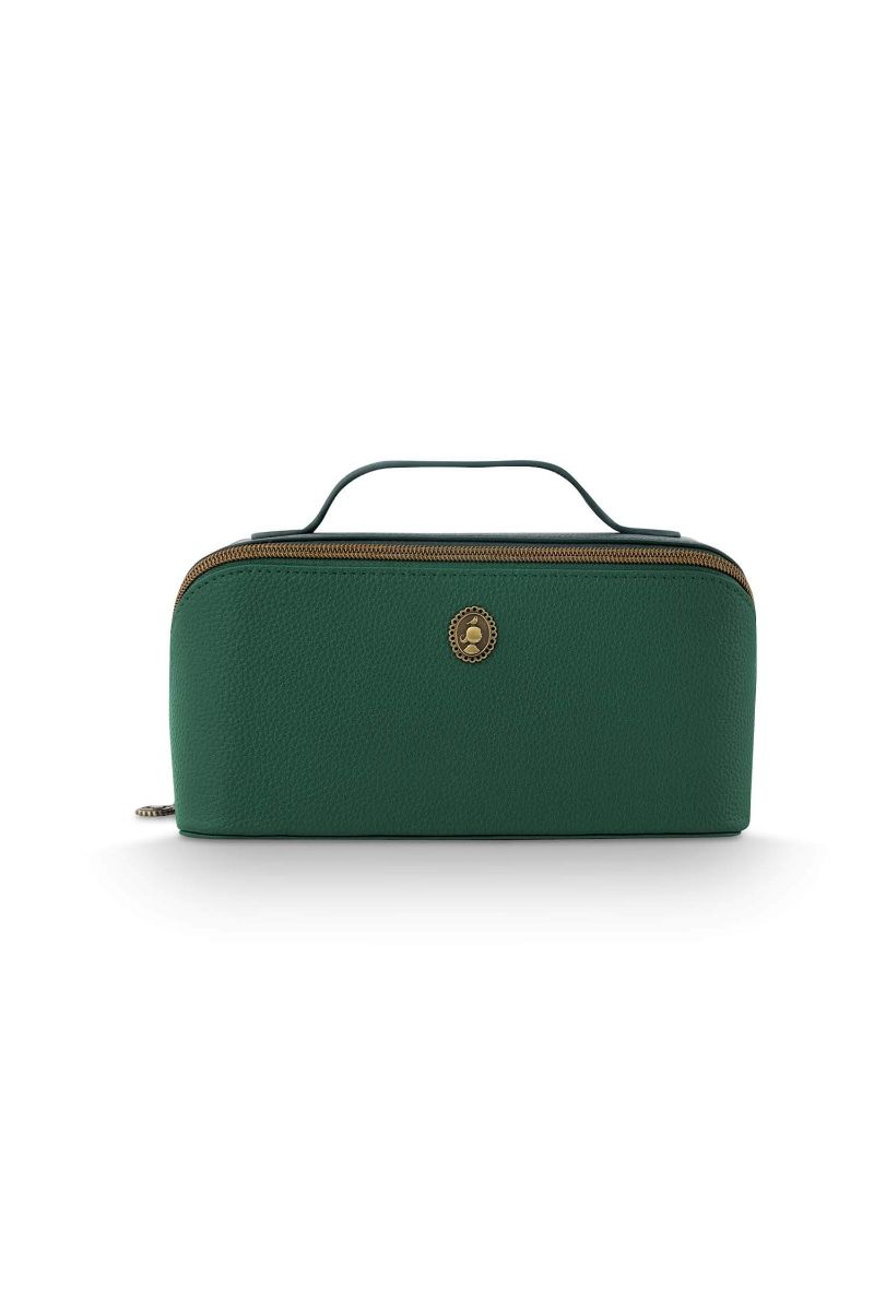 Cosmetic Bag Cyrille Medium Green
