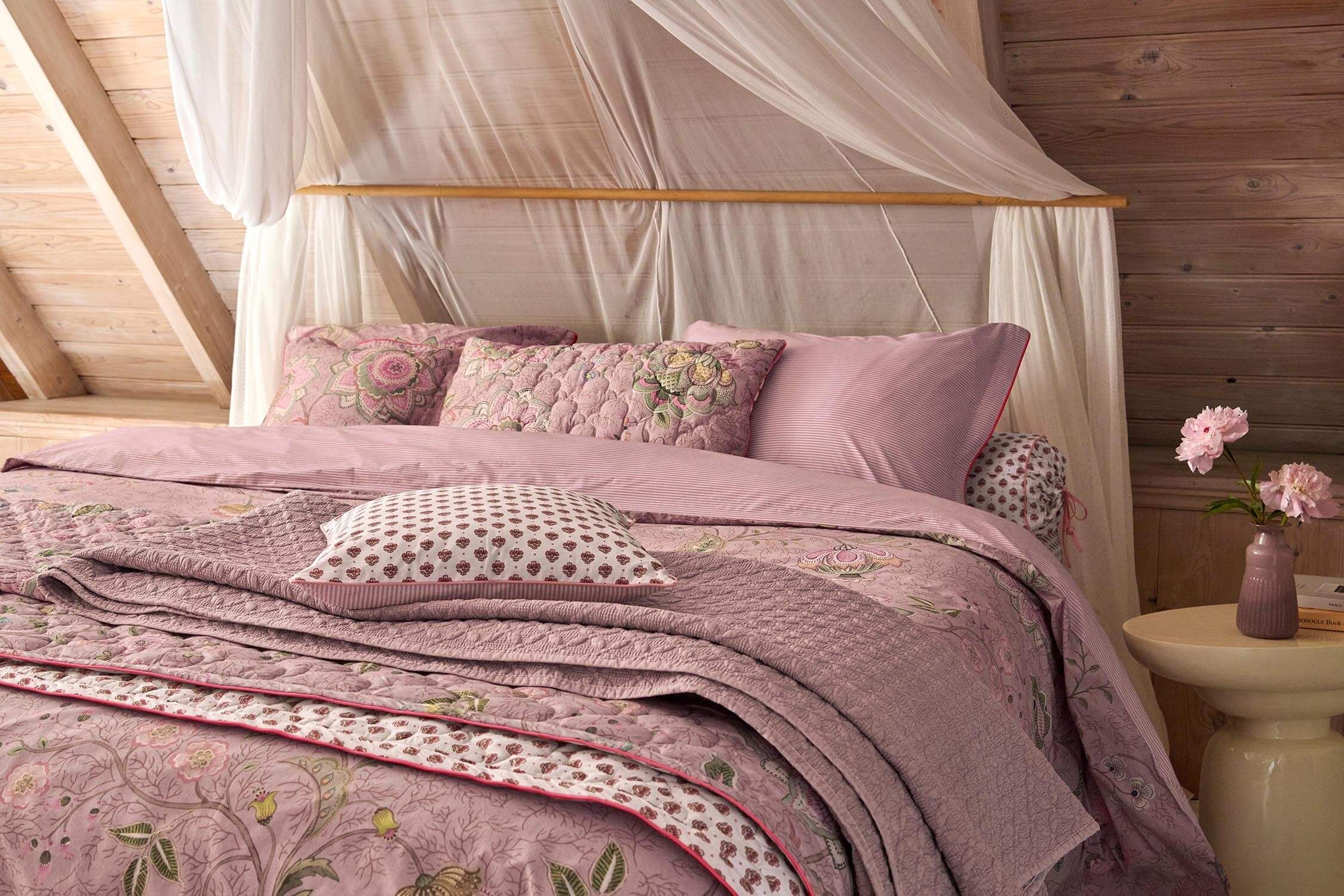Quilt Mumbai Morning Pink