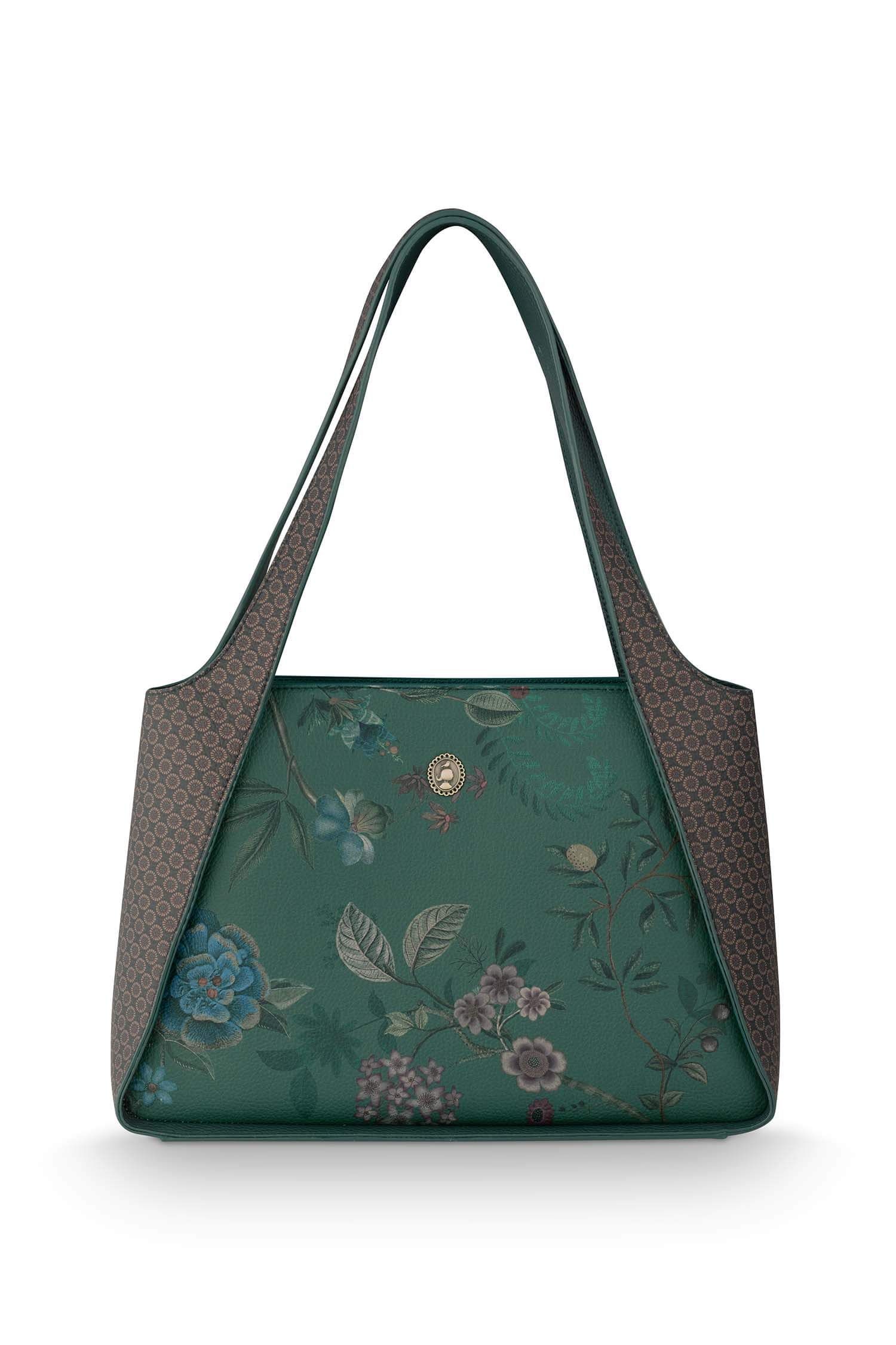 Shoulder Bag Filou Medium Bodhi Flower Green