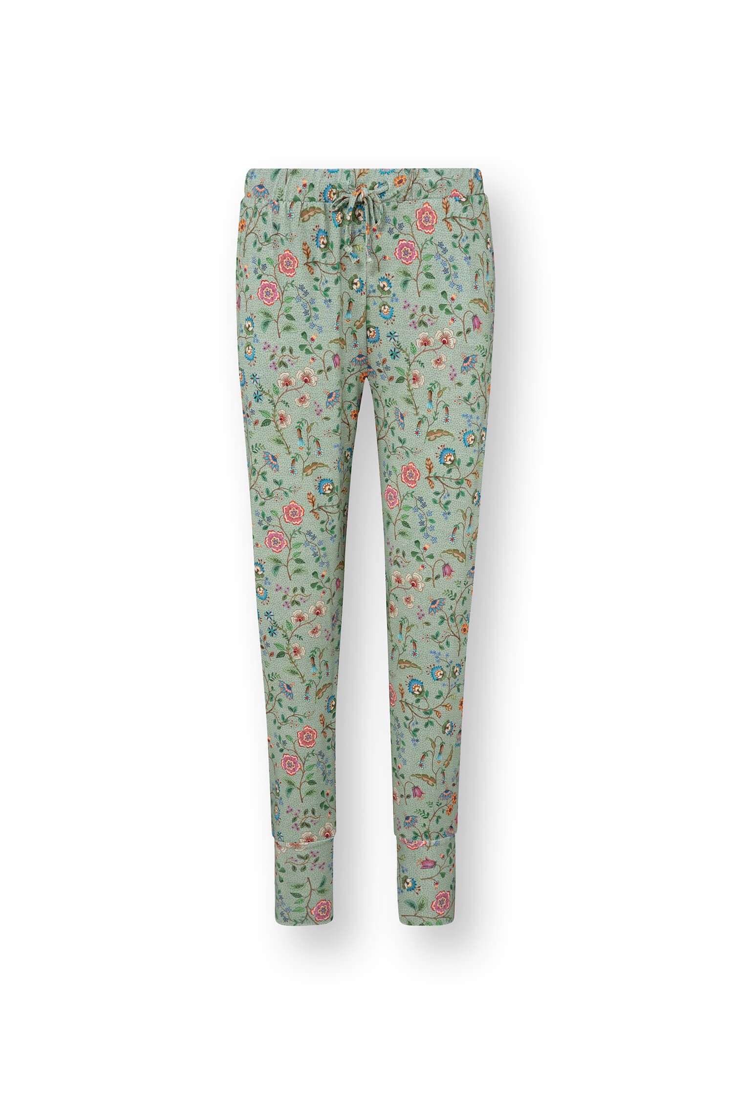 Bobien Long Trousers Flora Bangalore Green