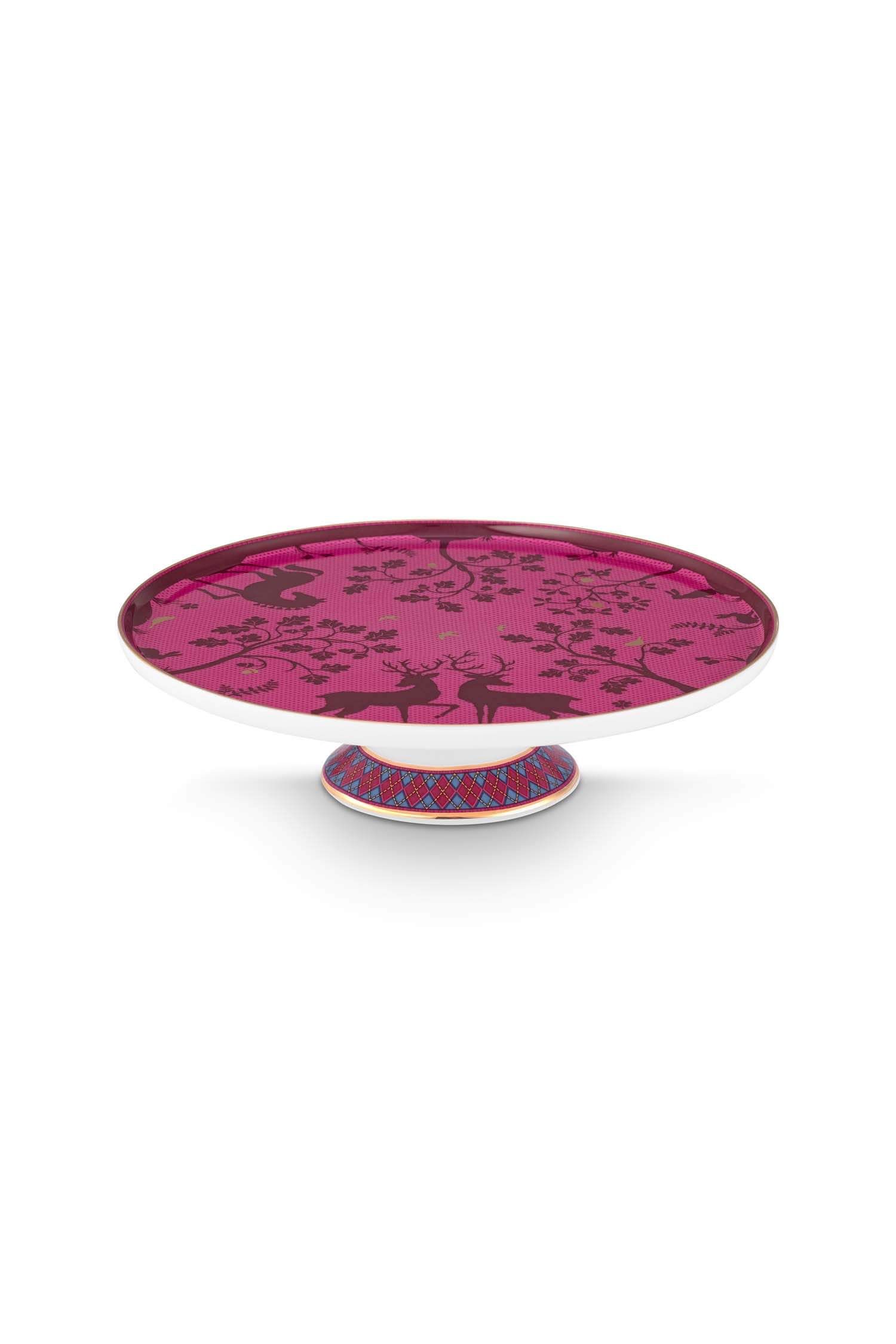 Cake Tray Small Pip's Deerest Darling Pink 21cm