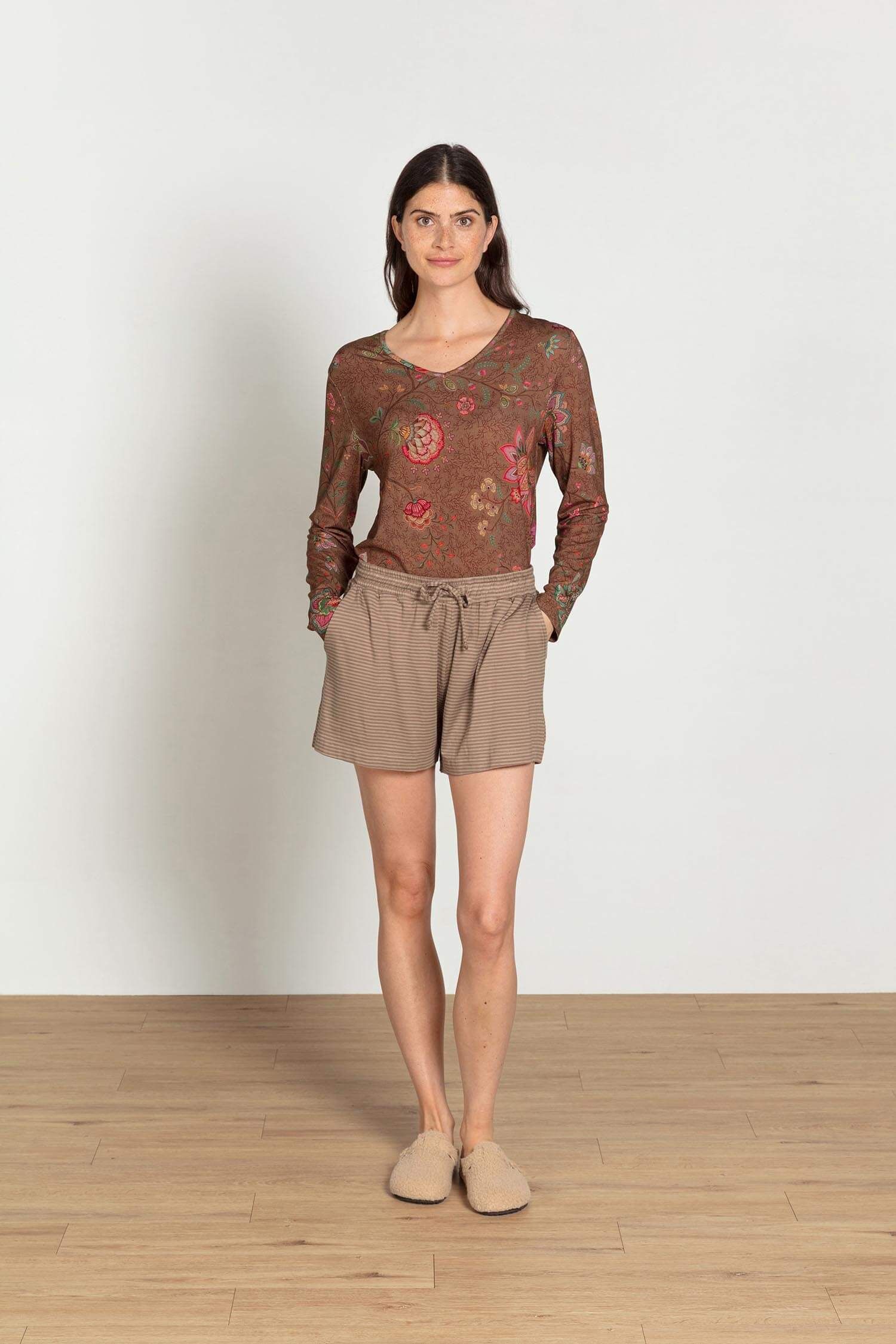 Bob Short Trousers Little Sumo Stripe Sand