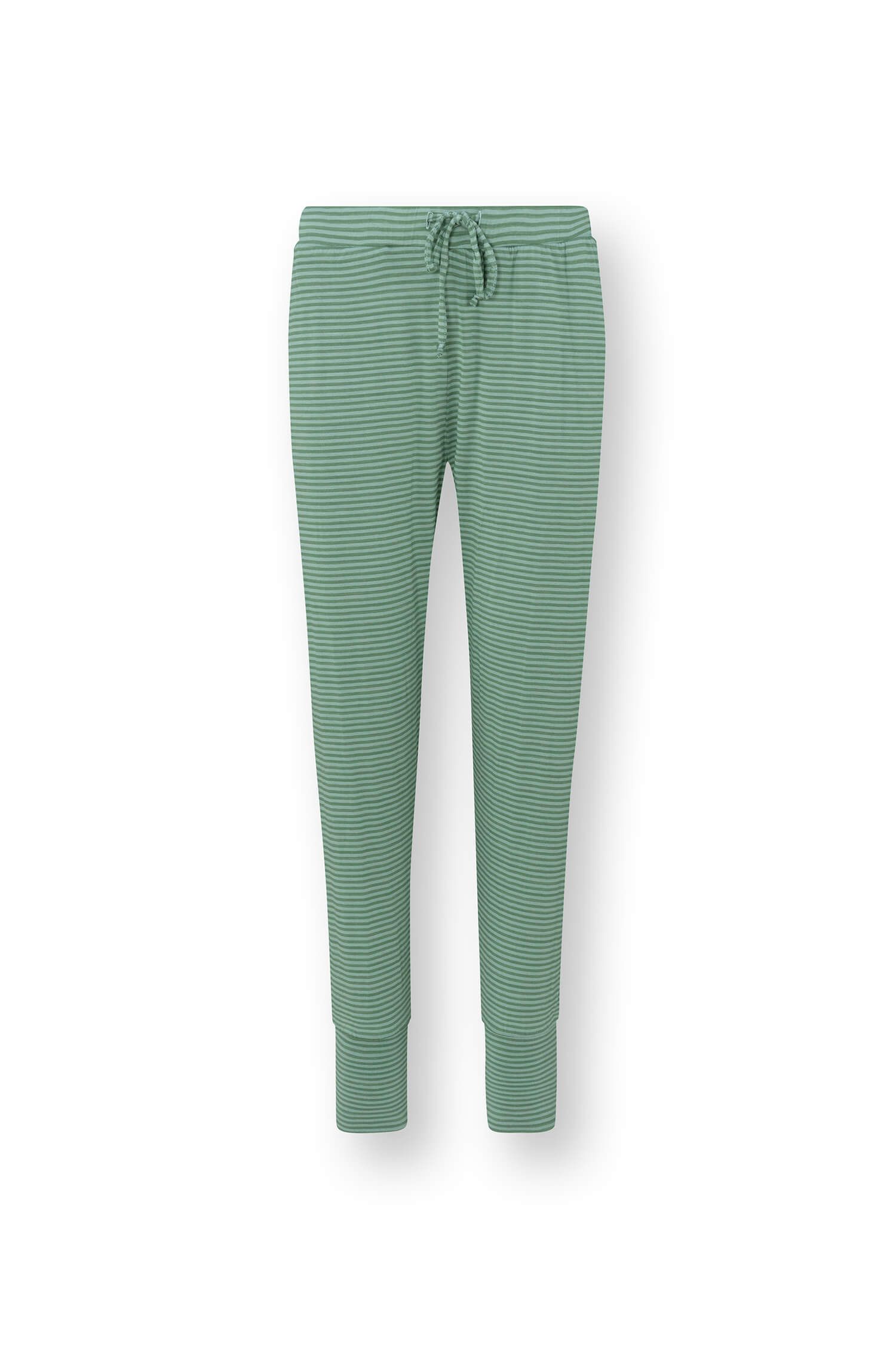 Bobien Long Trousers Little Sumo Stripe Green