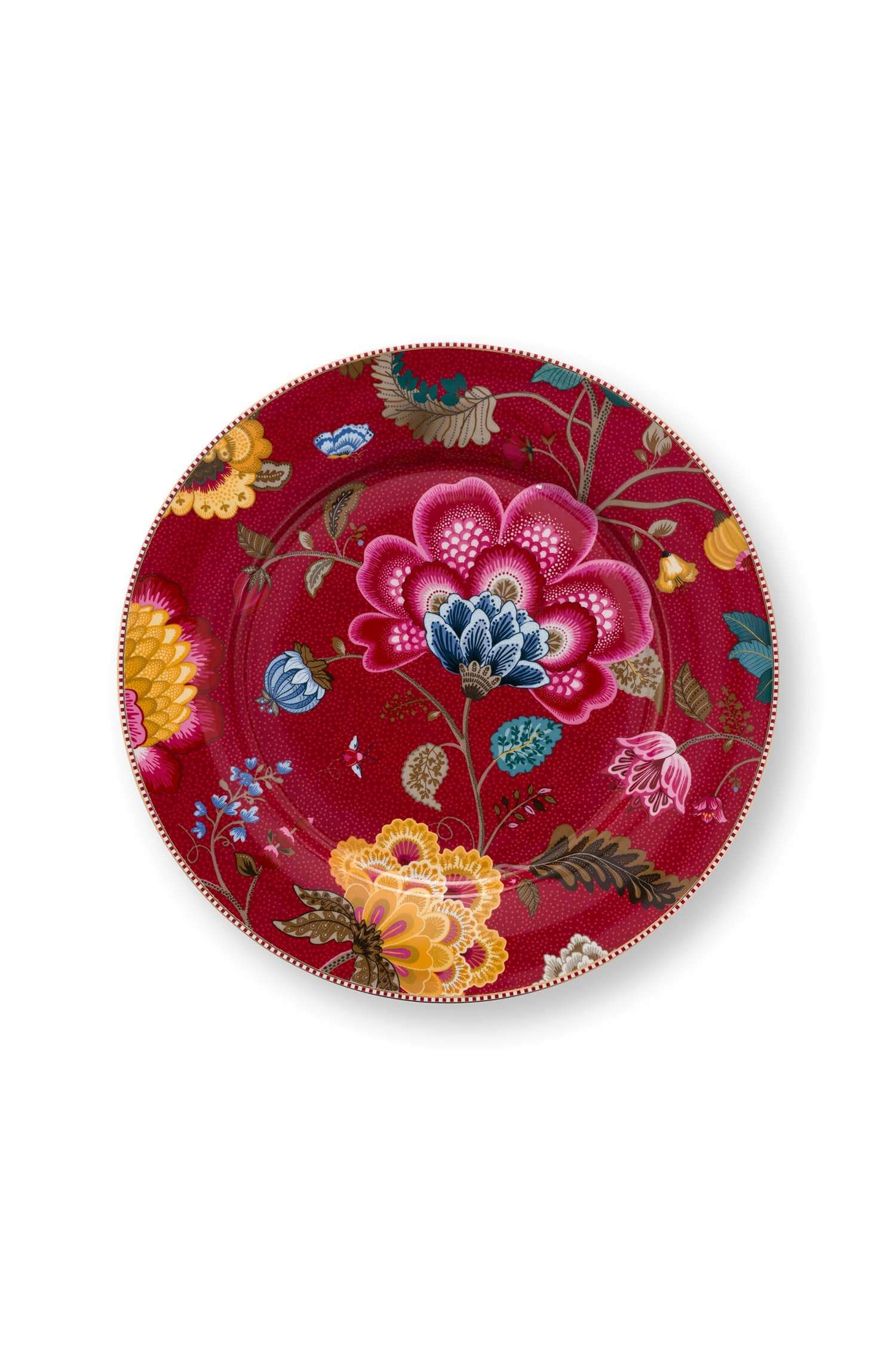 Underplate Blooming Tales Fantasy Dark Red 32cm