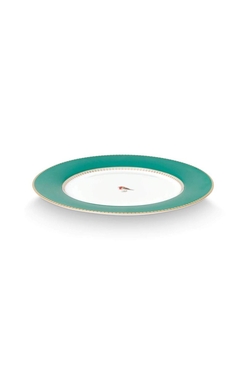 Plate Love Birds Emerald 21cm