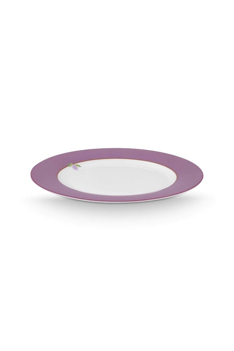 Plate Lily&Lotus Uni Lilac 21cm