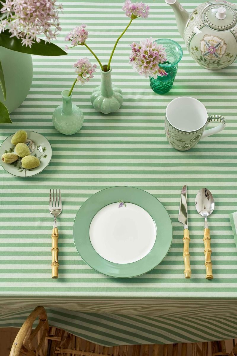 Plate Lily&Lotus Uni Light Green 21cm