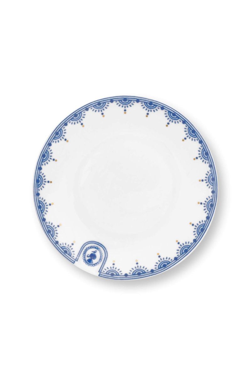 Pastry Plate Pip & The Blue Bird White 12cm