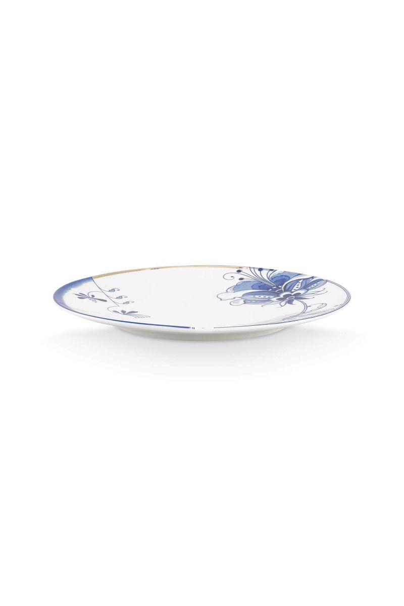 Dinner Plate Pip & The Blue Bird White 30cm