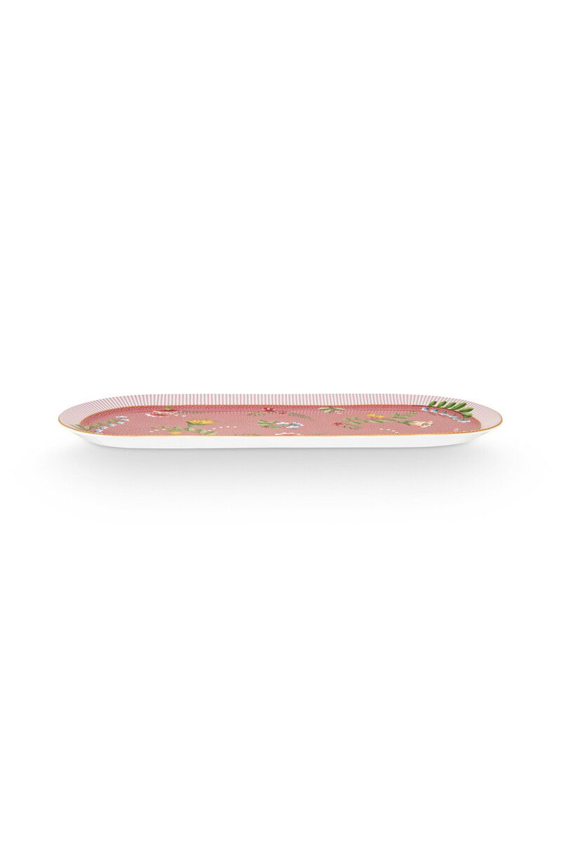 Cake Tray La Majorelle Pink 33.3x15.5cm
