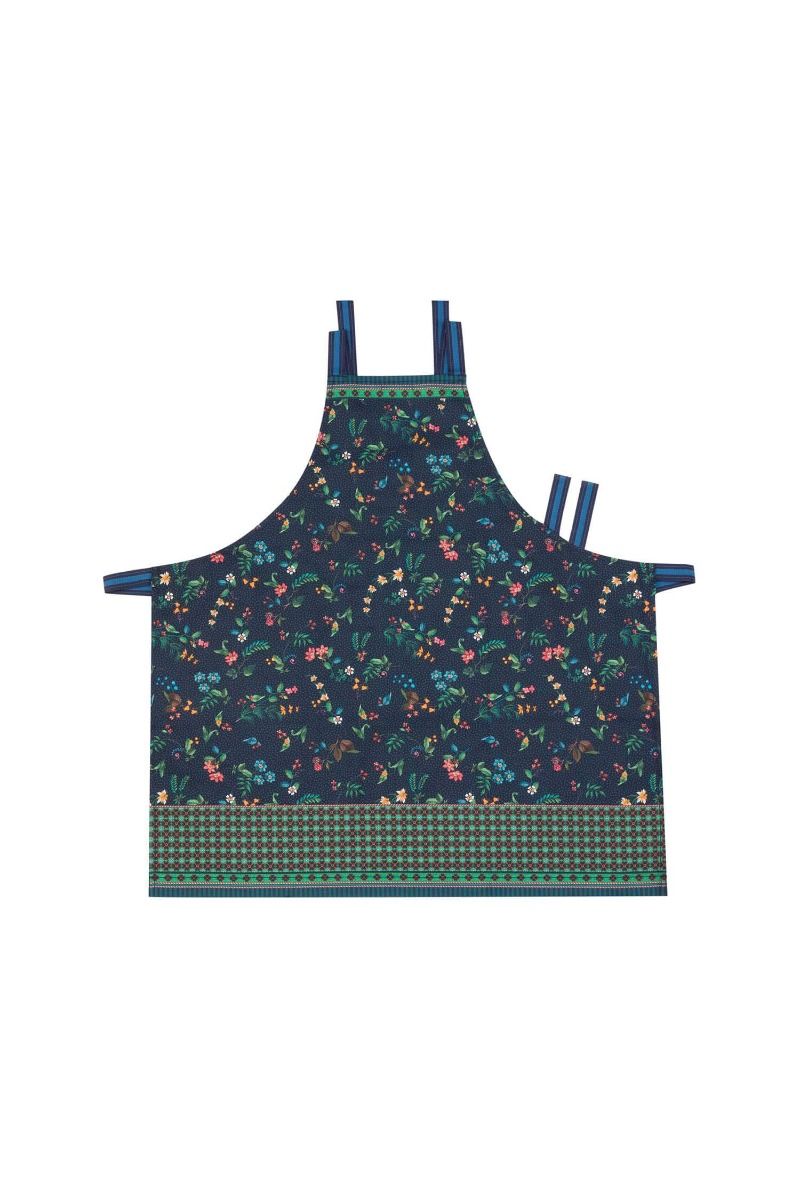 Apron Berry Blues Blue
