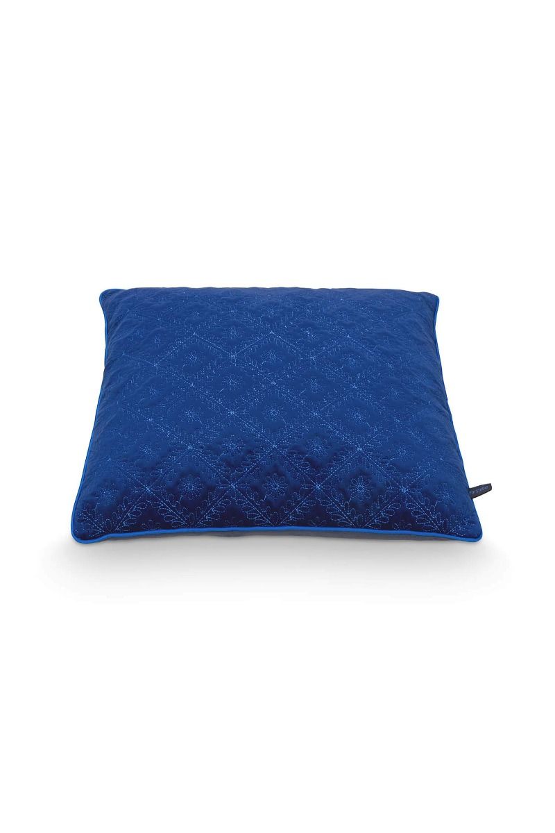 Cushion Quilted Daisy Blue