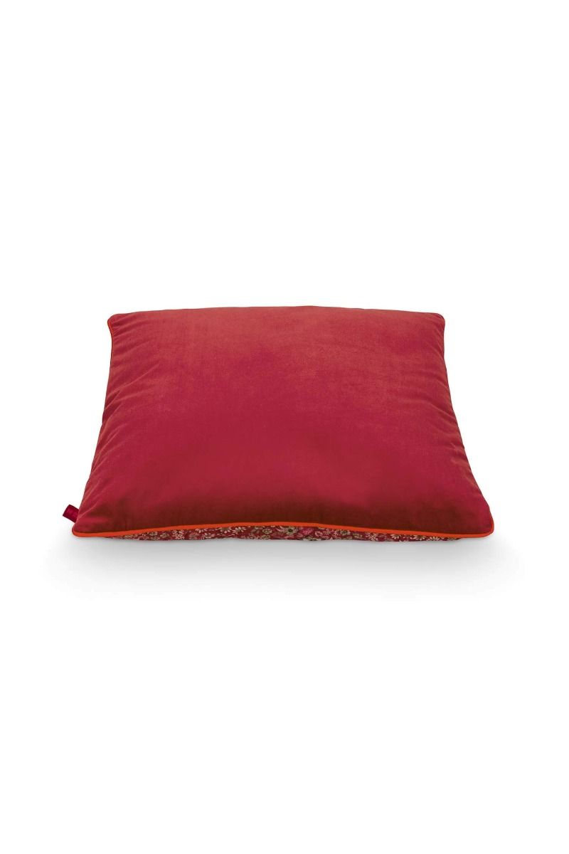Cushion Quilted Daisy Dreams Red