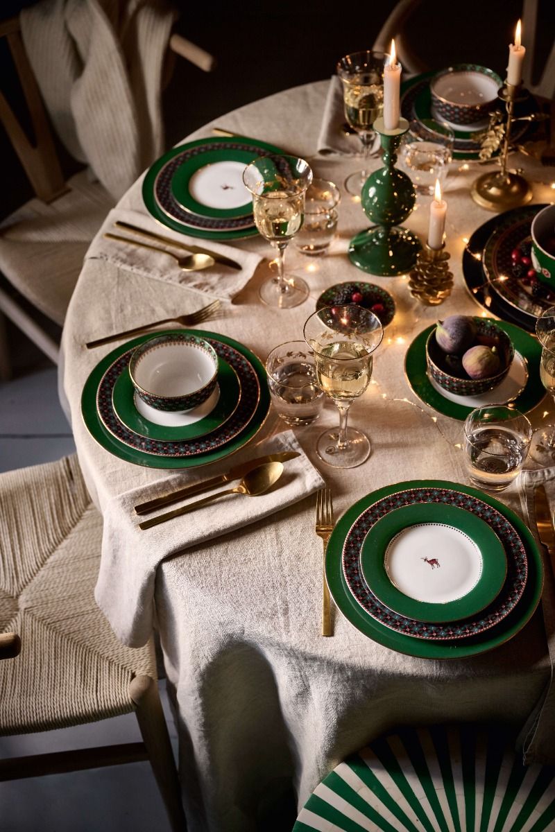 Champagne Glass Winter Wonderland Gold 260ml
