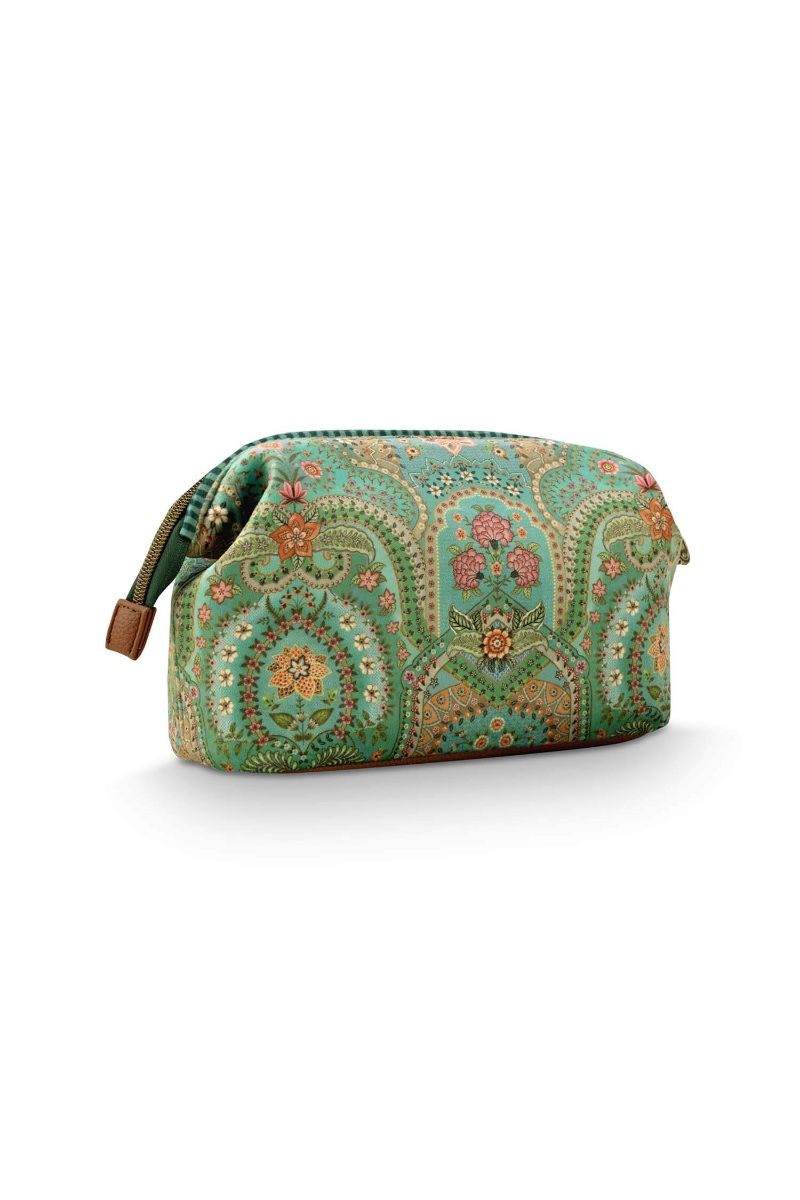 Cosmetic Purse Cooper Medium Jabali Green