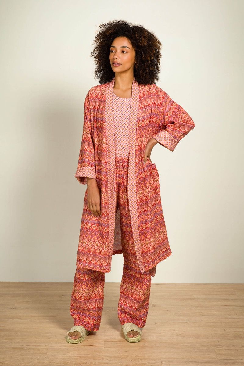 Naomi Kimono Ashanti Red