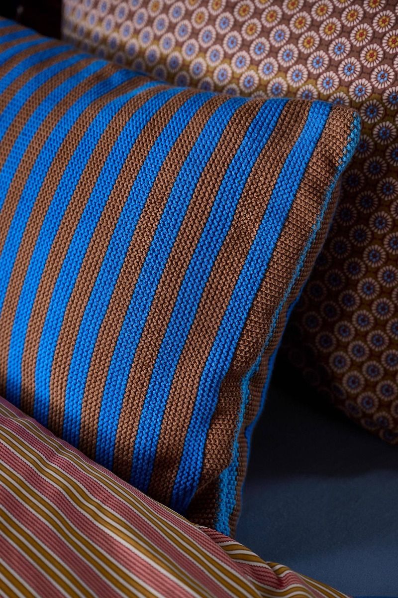 Cushion Bonsoir Stripe Blue