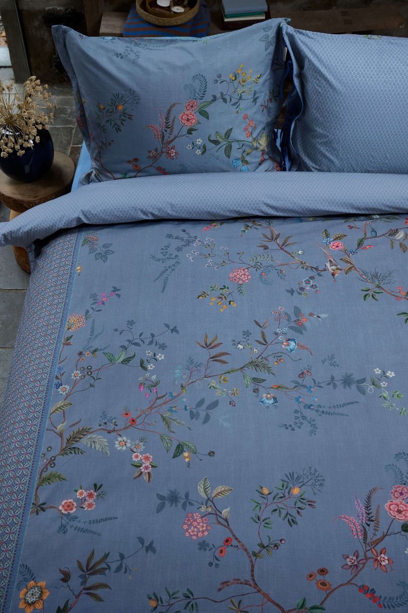 Duvet Cover Set Bustani Blue