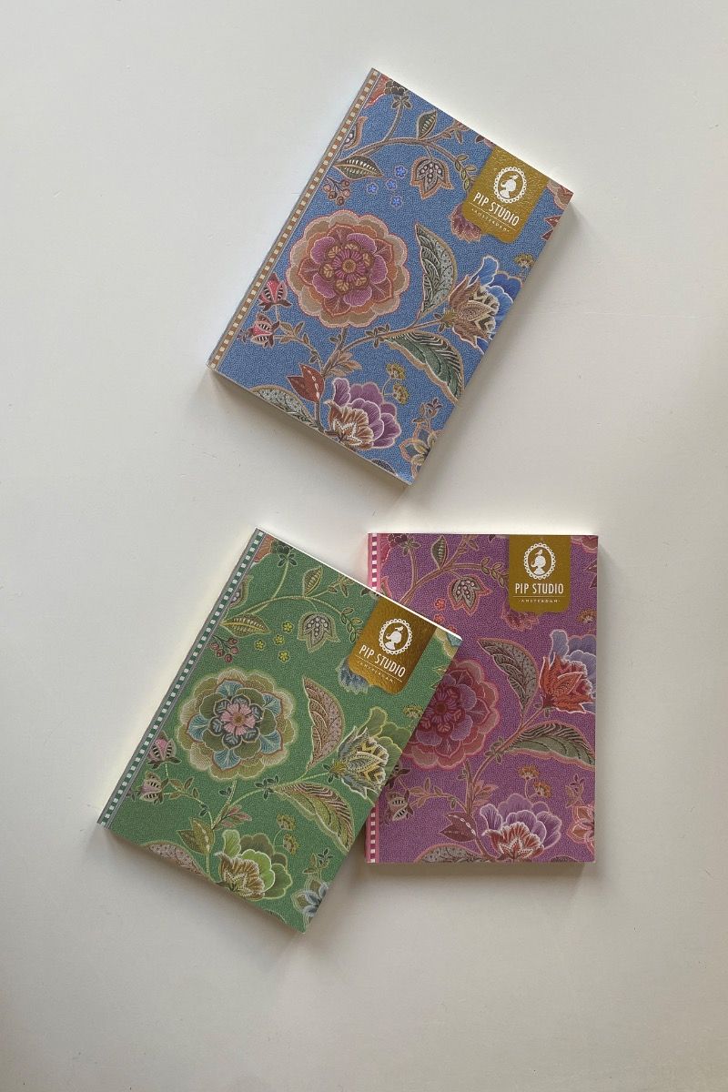 Notebook A5 Ruled Matata, pink, blue or green