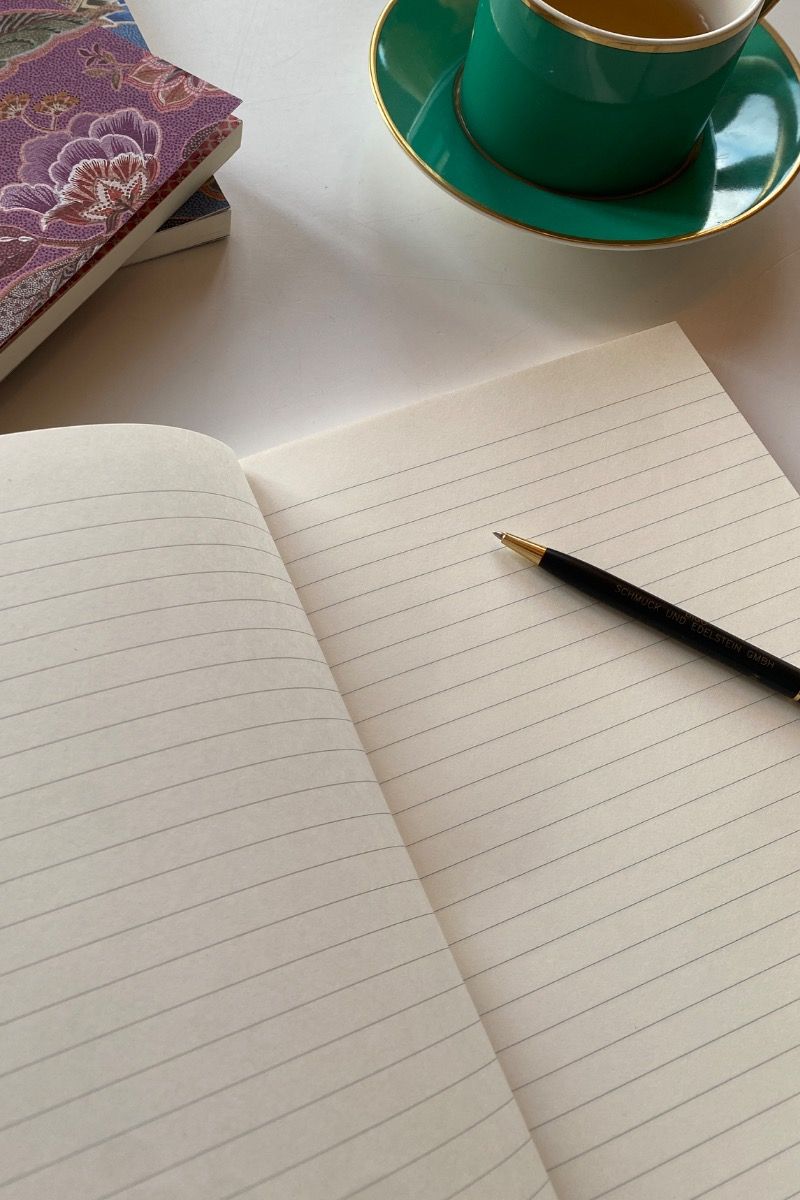 Notebook A5 Ruled Matata, pink, blue or green
