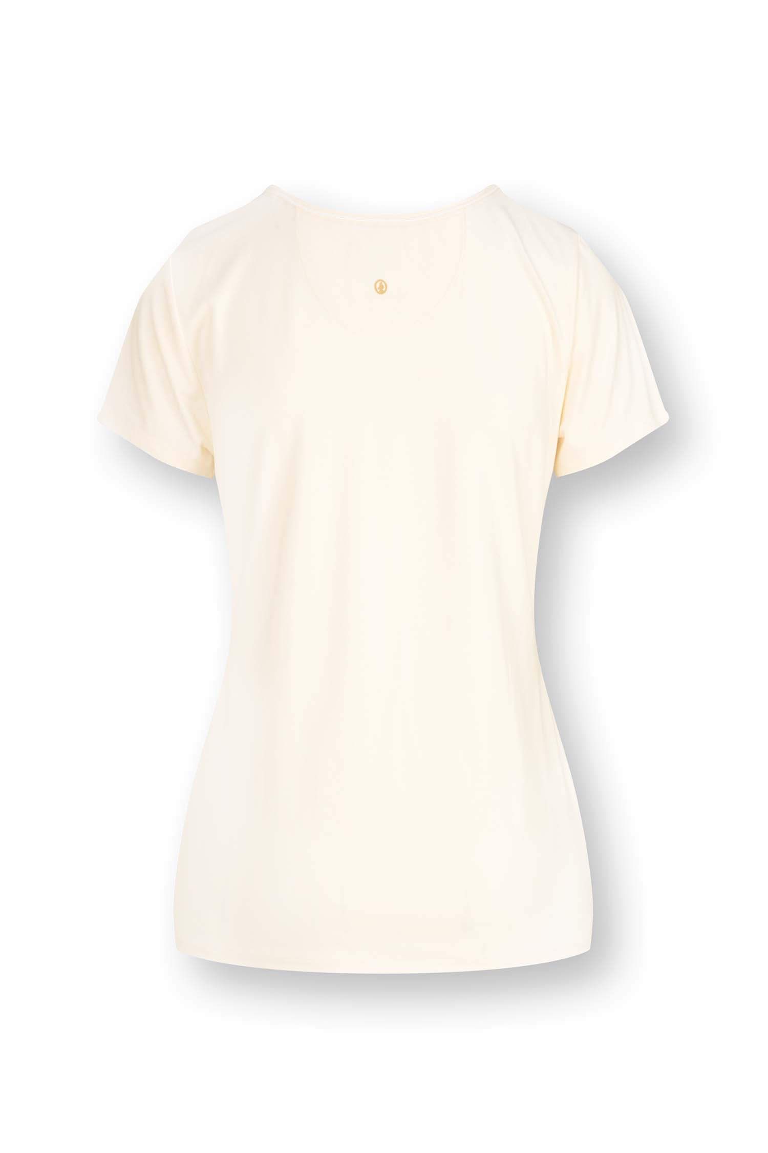 Toy Short Sleeve Top Solid Off White