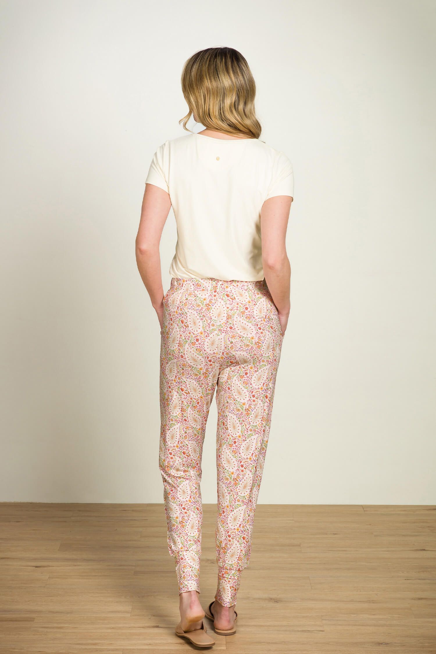 Bobien Long Trousers Kairi Bloom Red