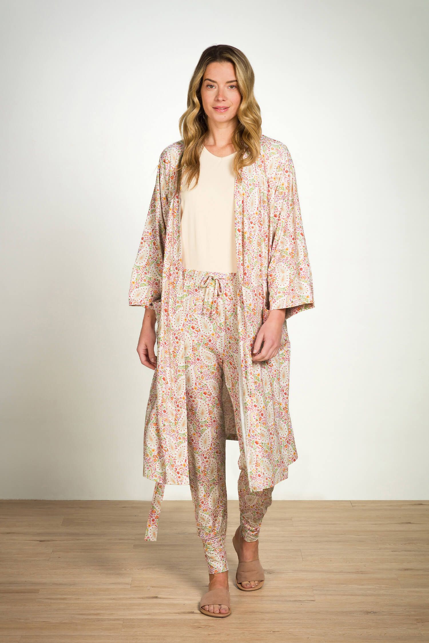 Bobien Long Trousers Kairi Bloom Red