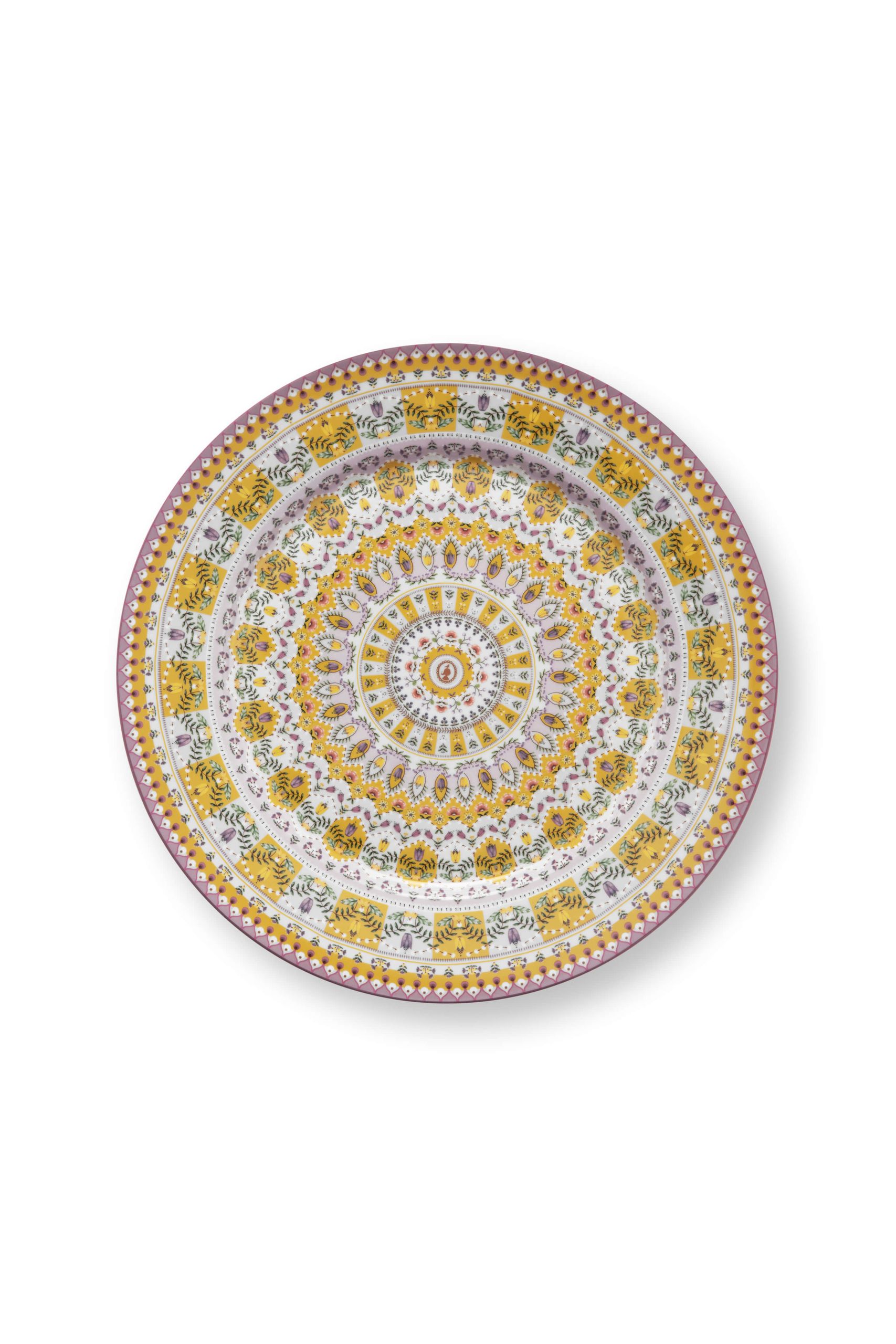 Underplate Lily&Lotus Moon Delight Yellow 32cm