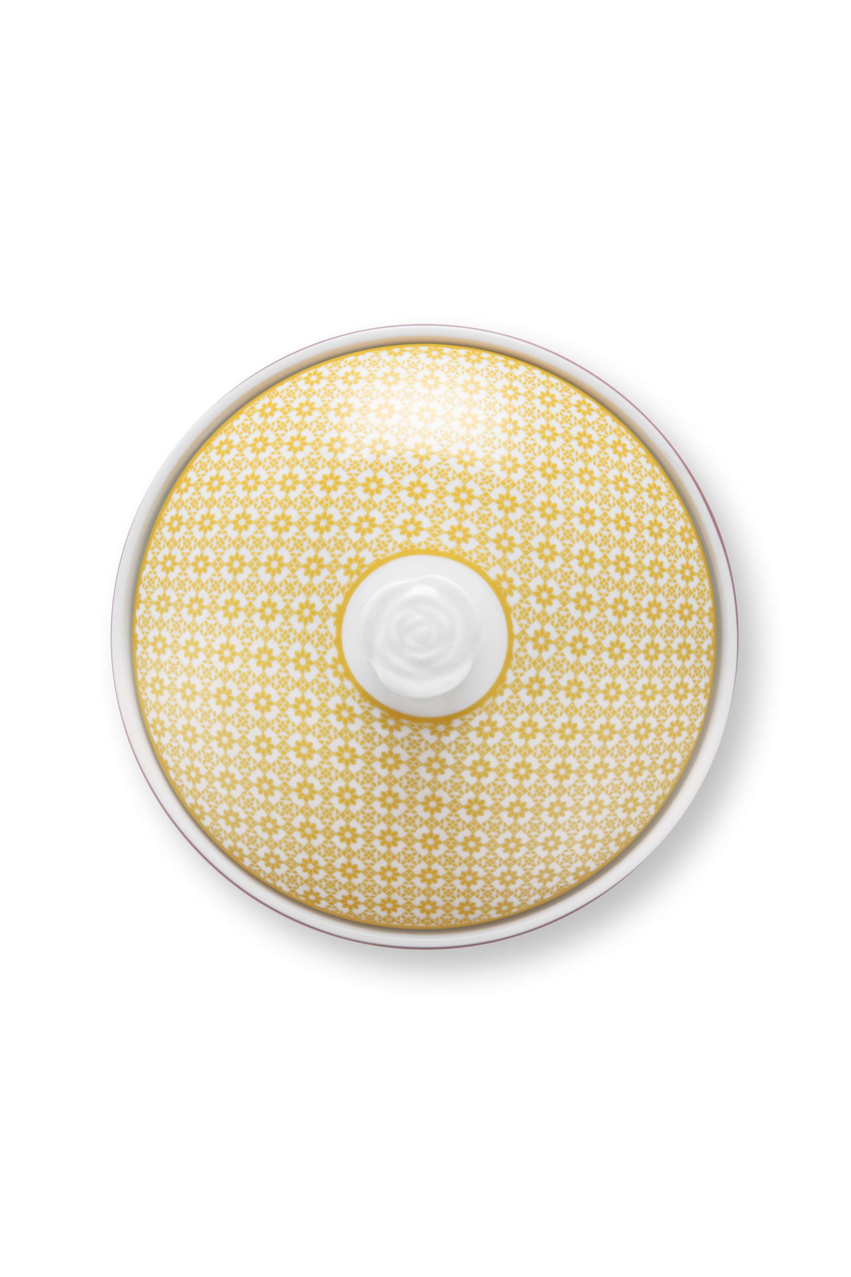 Sugar Bowl Lily&Lotus Tiles Yellow