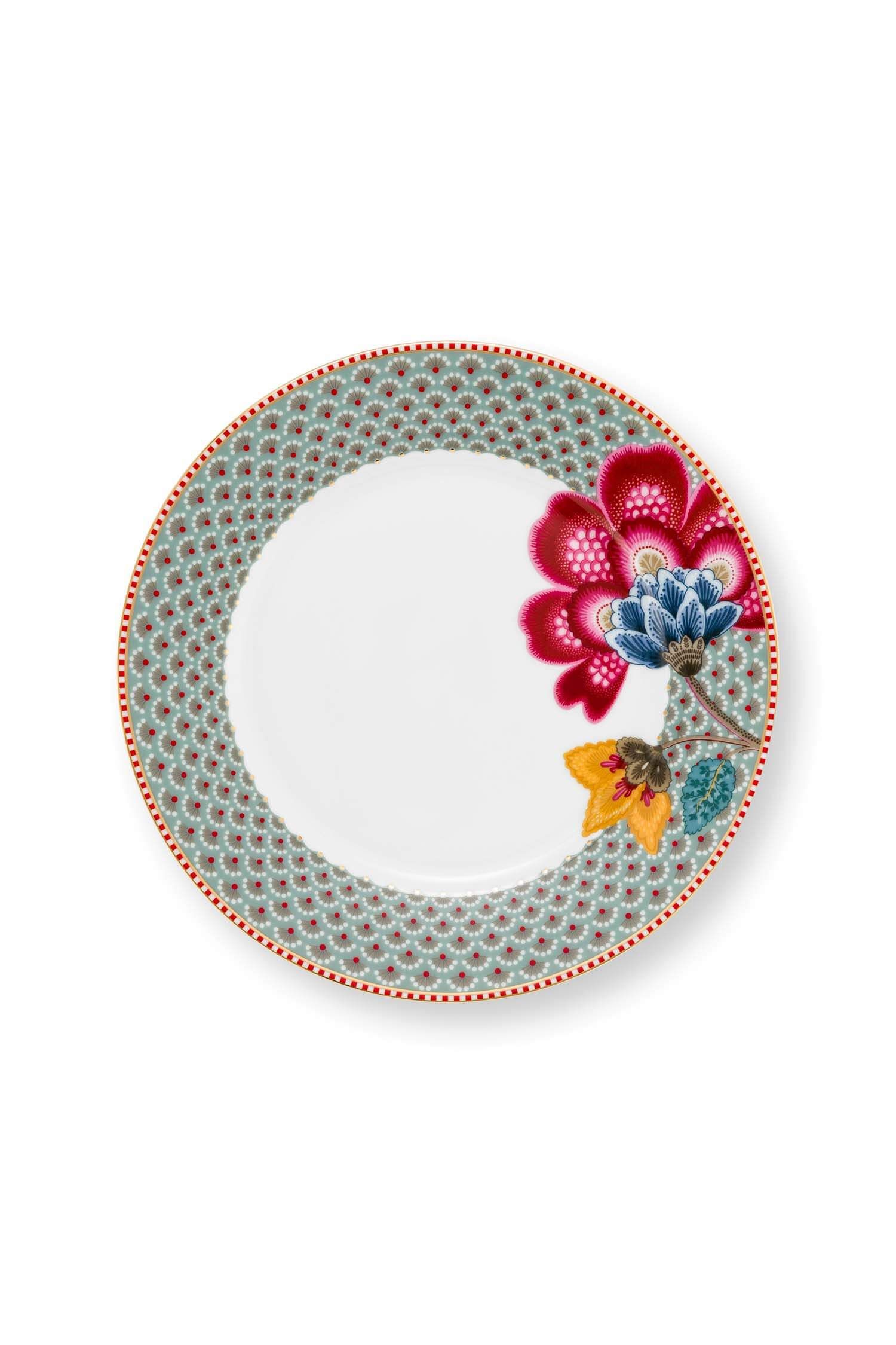 Cake Stand 3/Layers Blooming Tales Fantasy Blue
