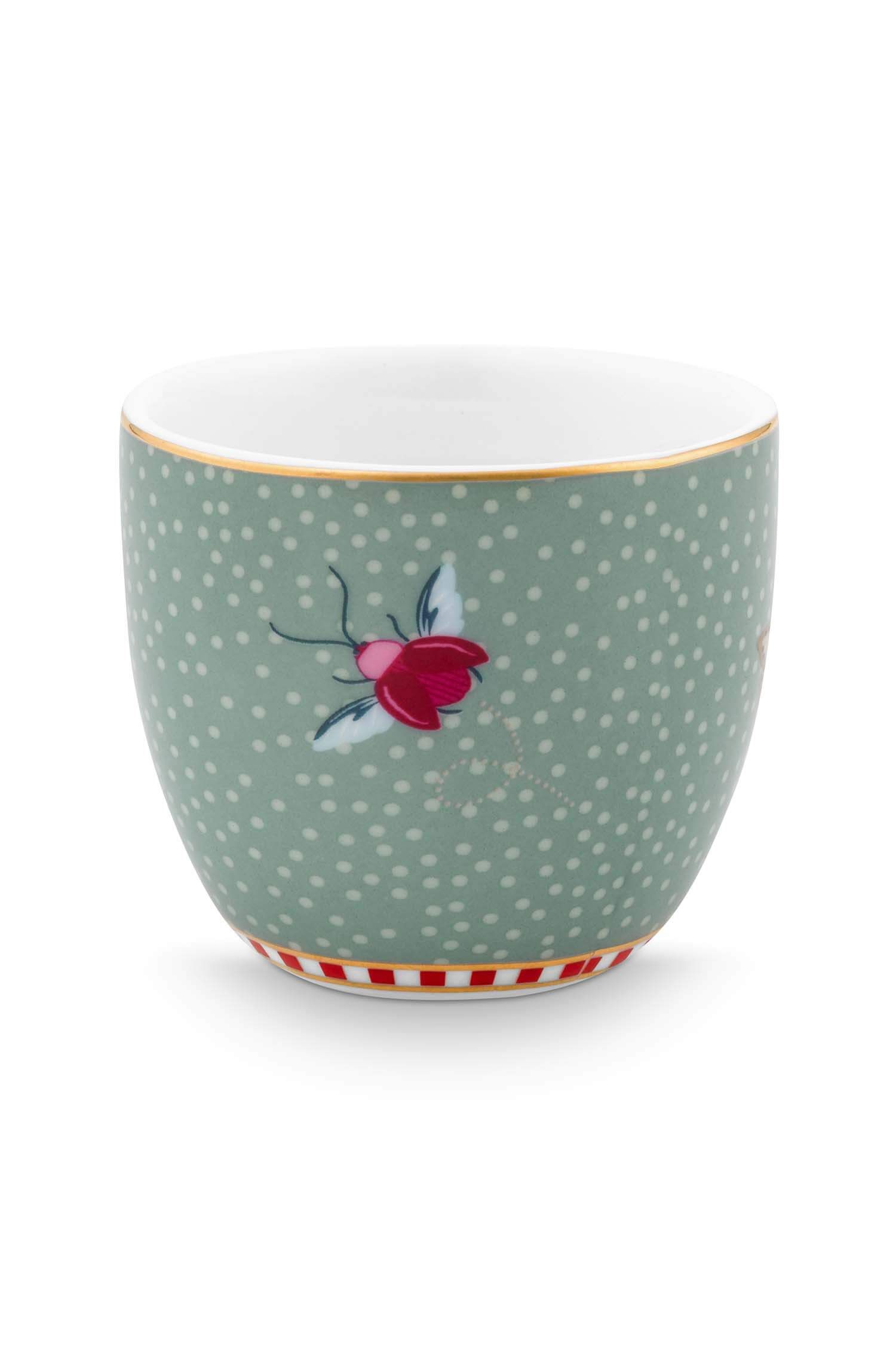 Egg Cup Blooming Tales Fantasy Blue