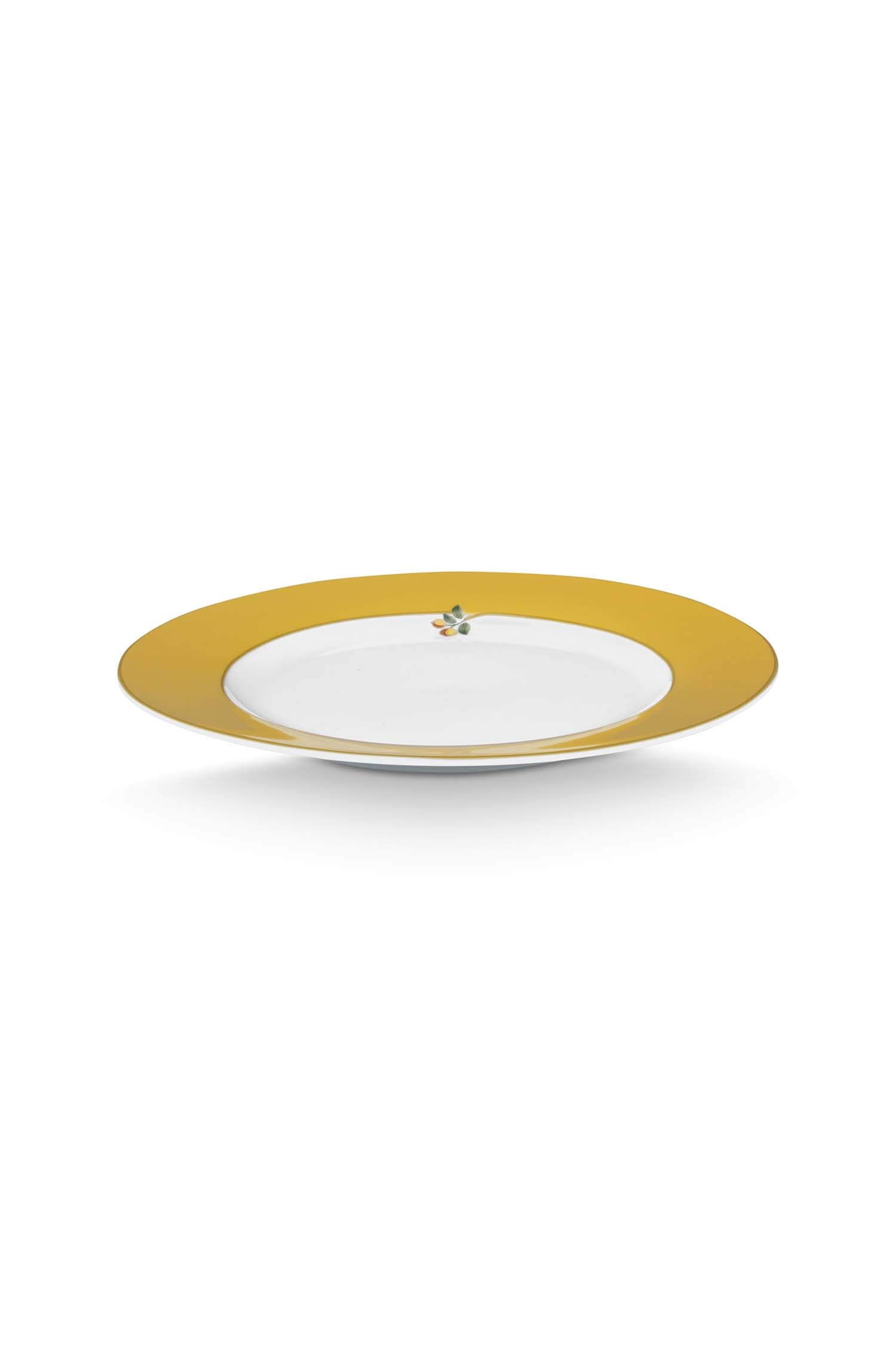 Breakfast Plate Lily&Lotus Uni Yellow 23cm