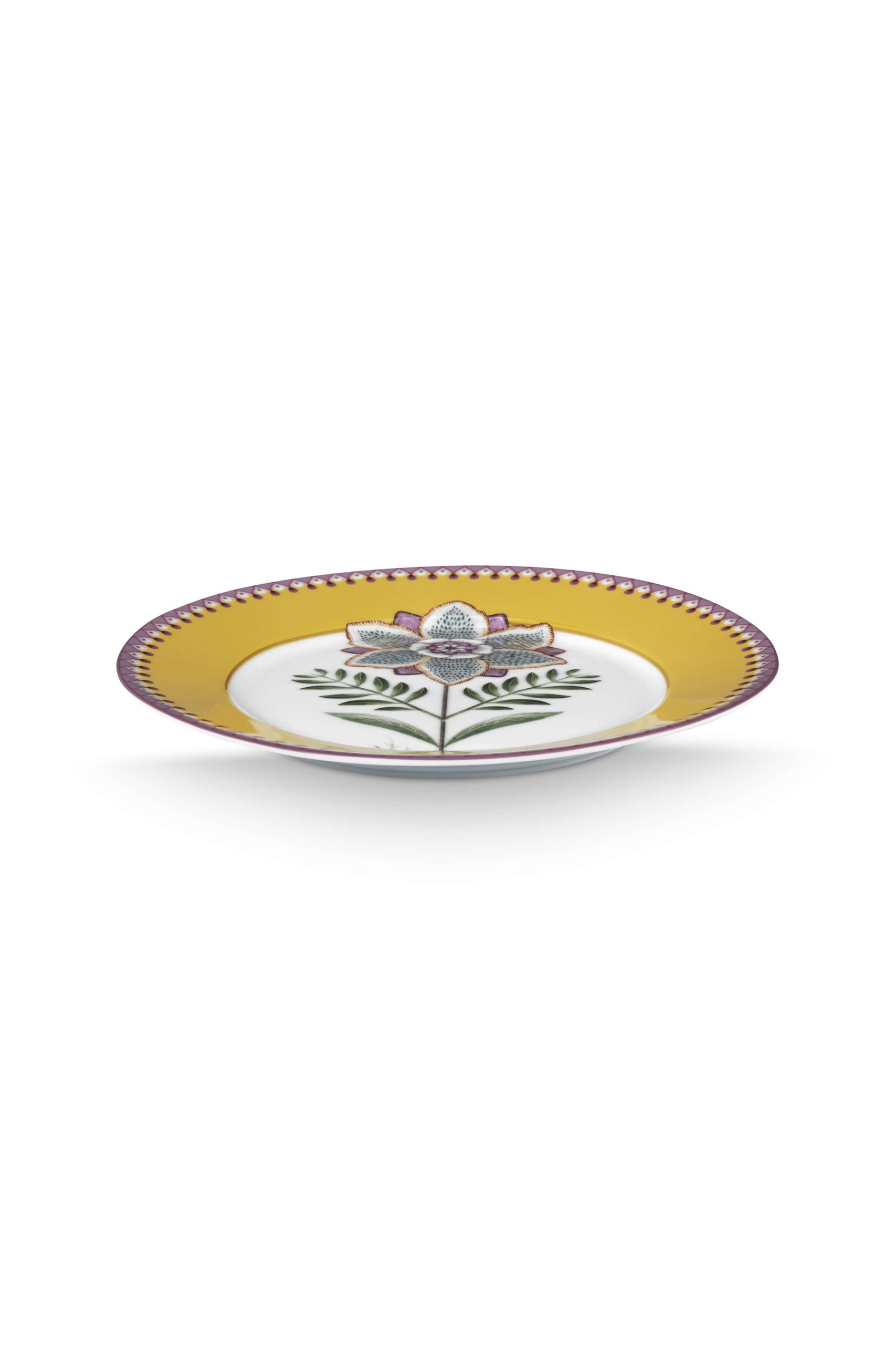 3/Layer Cake Stand Lily&Lotus Yellow