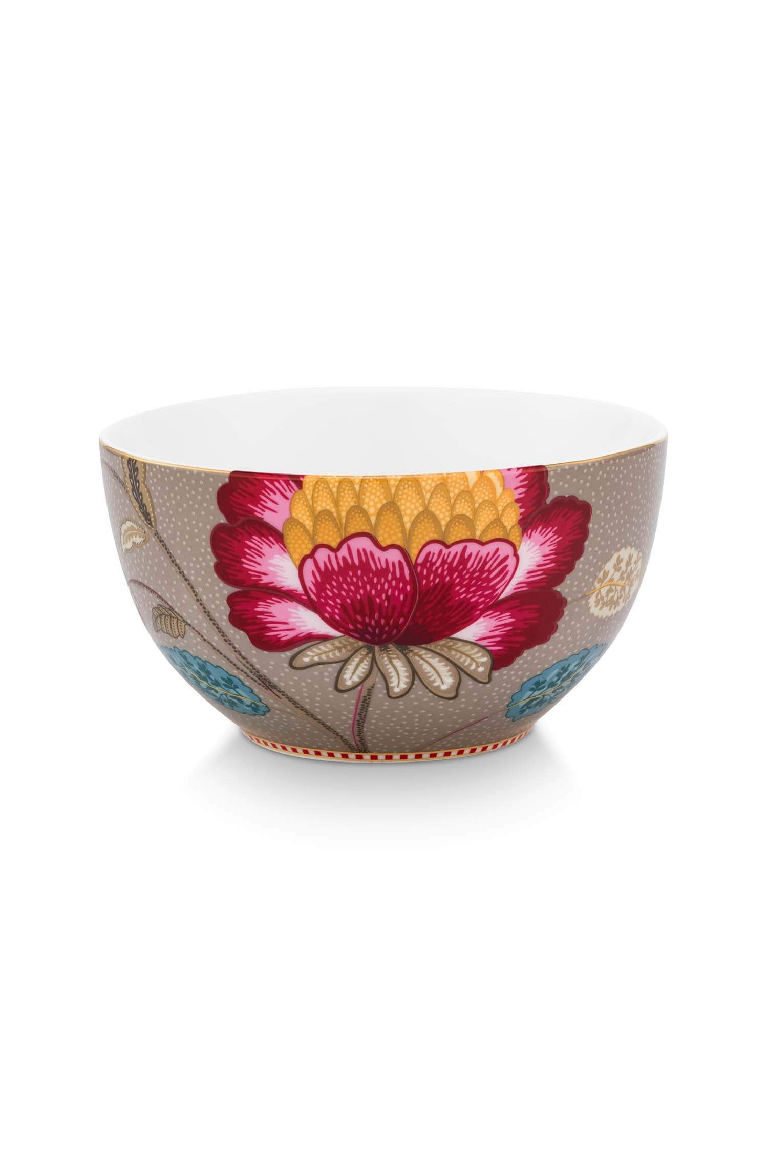 Set/3 Breakfast Set Blooming Tales Fantasy Khaki