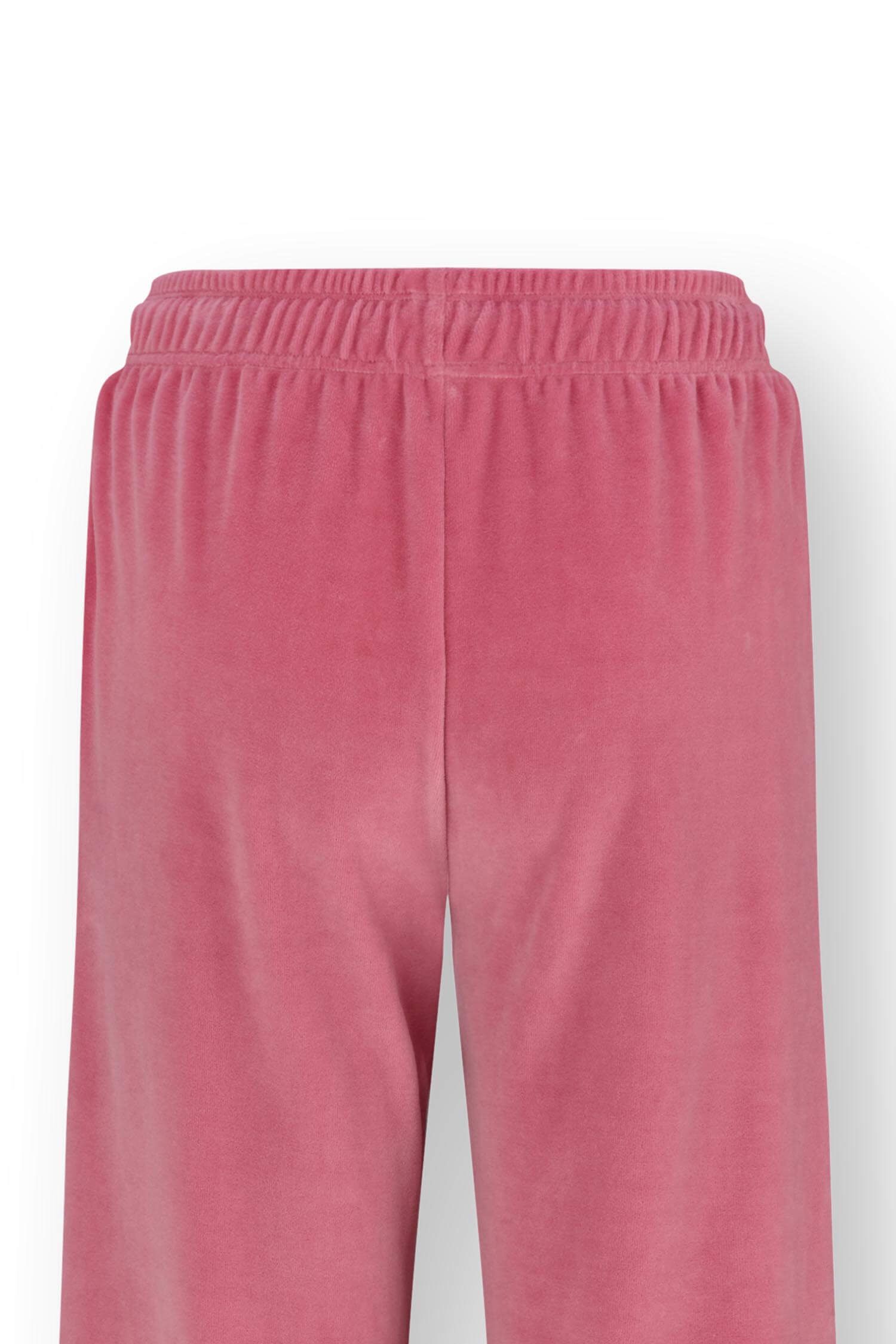 Britta Long Trousers Velvet Pink