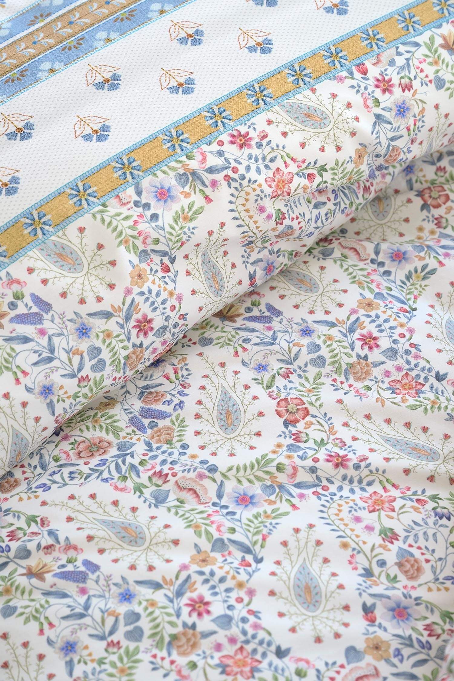 Duvet Cover Set Kairi Bloom Light Blue