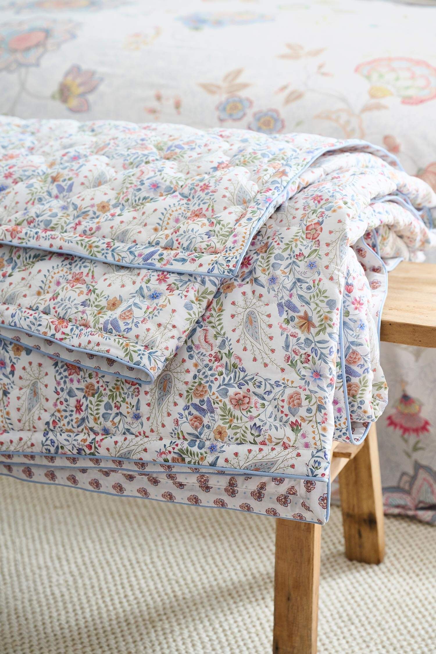 Quilt Kairi Bloom Light Blue