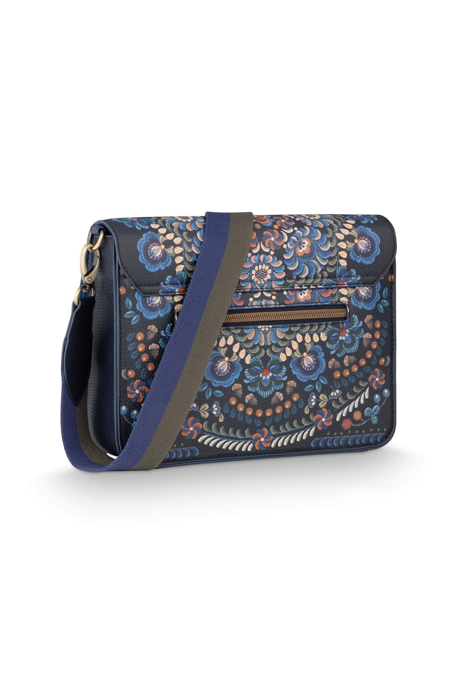 Cross Body Bag Fenna Medium Il Ricamo Blue