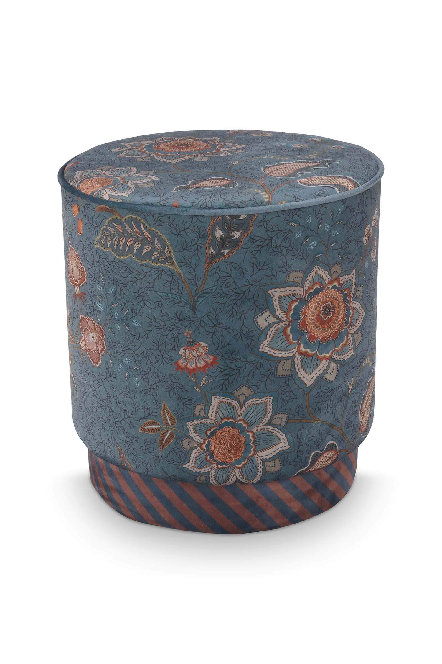 Stool Mumbai Morning Blue