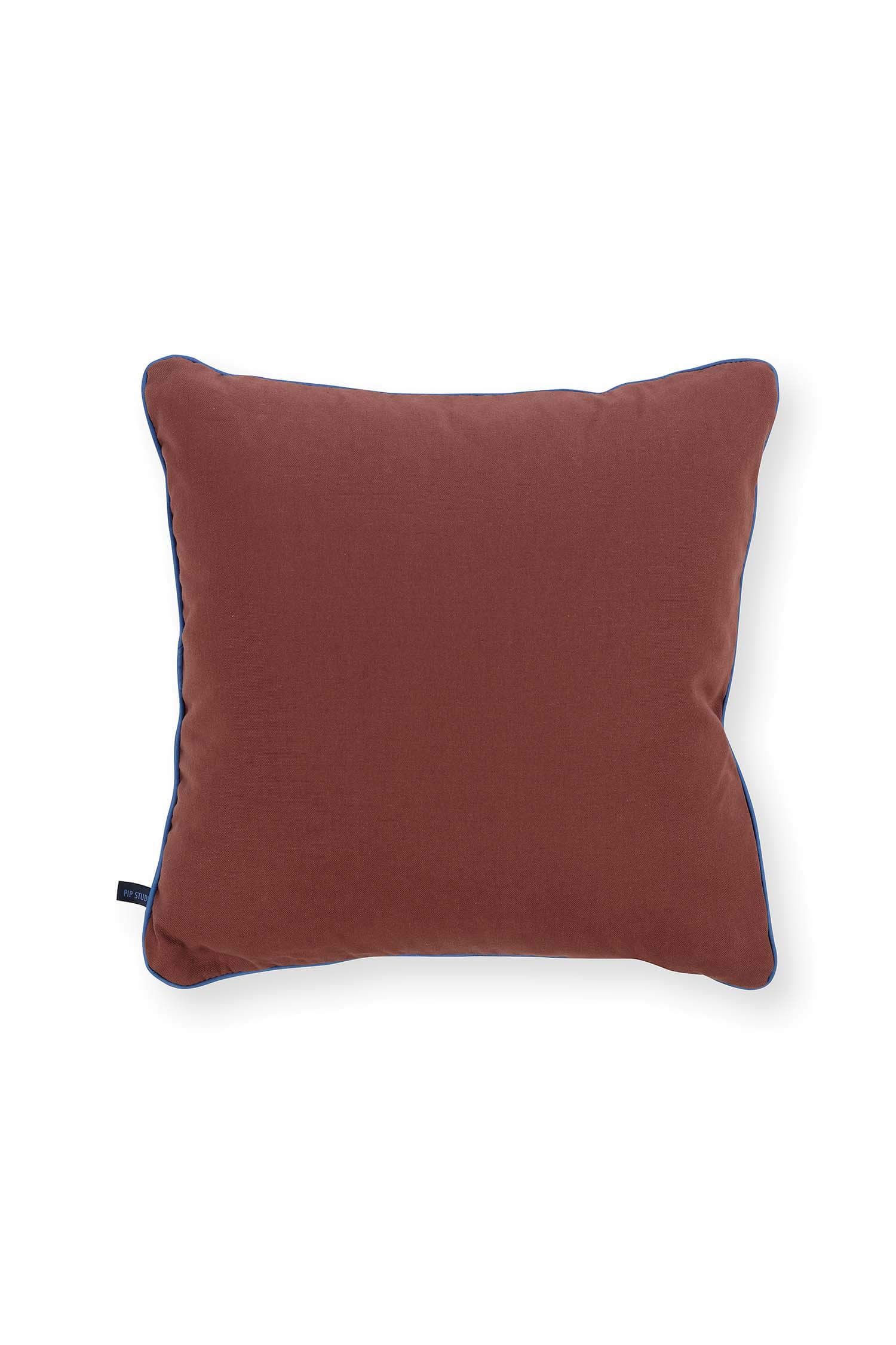 Cushion Giyani Embroidery Blue