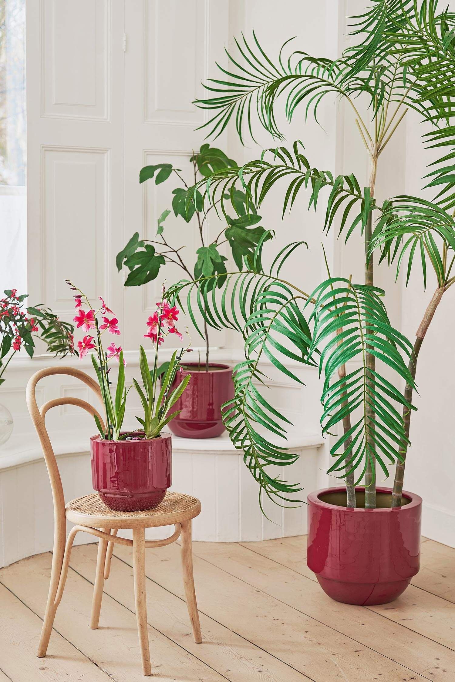 Flower Pot Pink 32cm