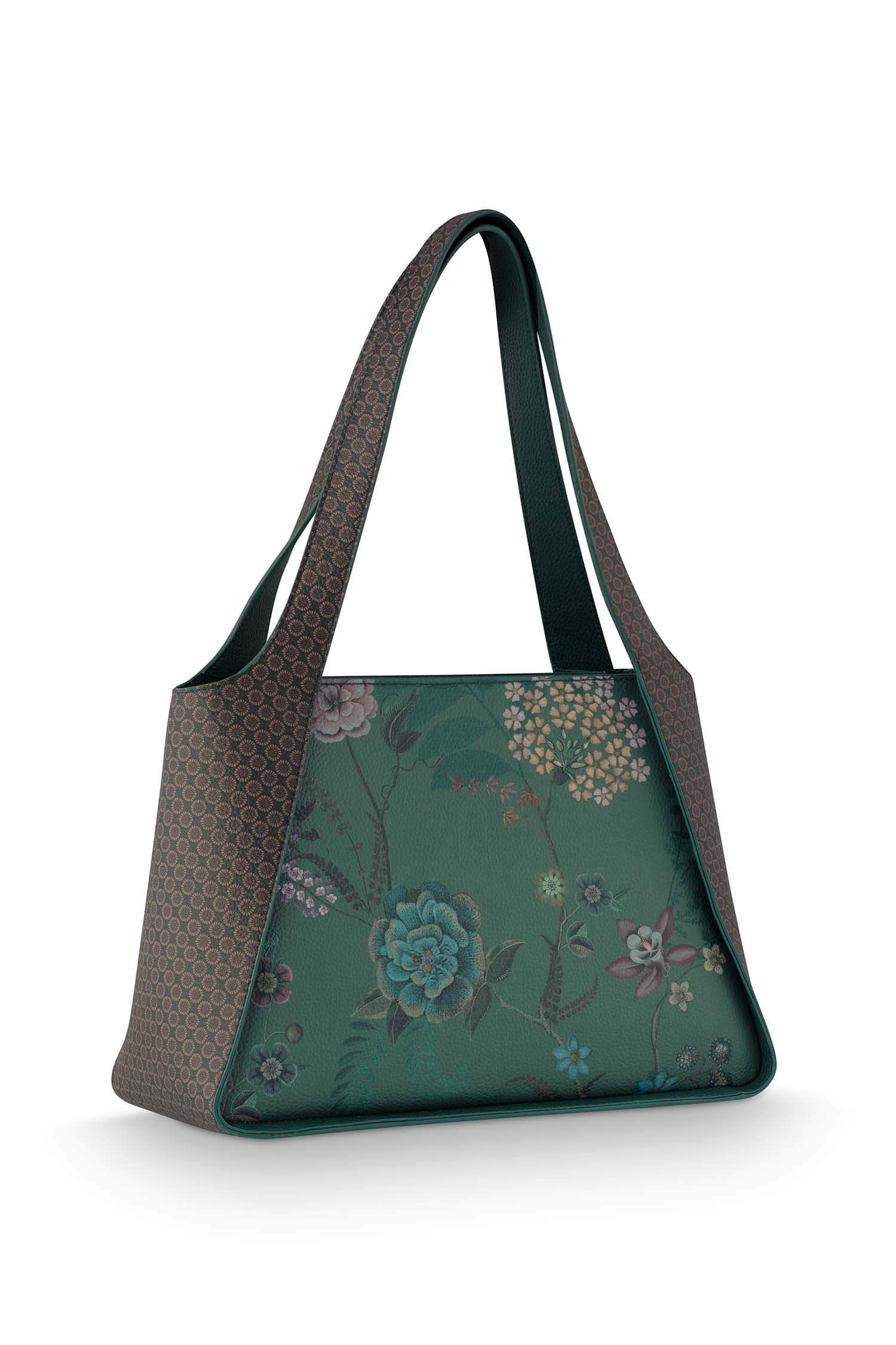 Shoulder Bag Filou Medium Bodhi Flower Green