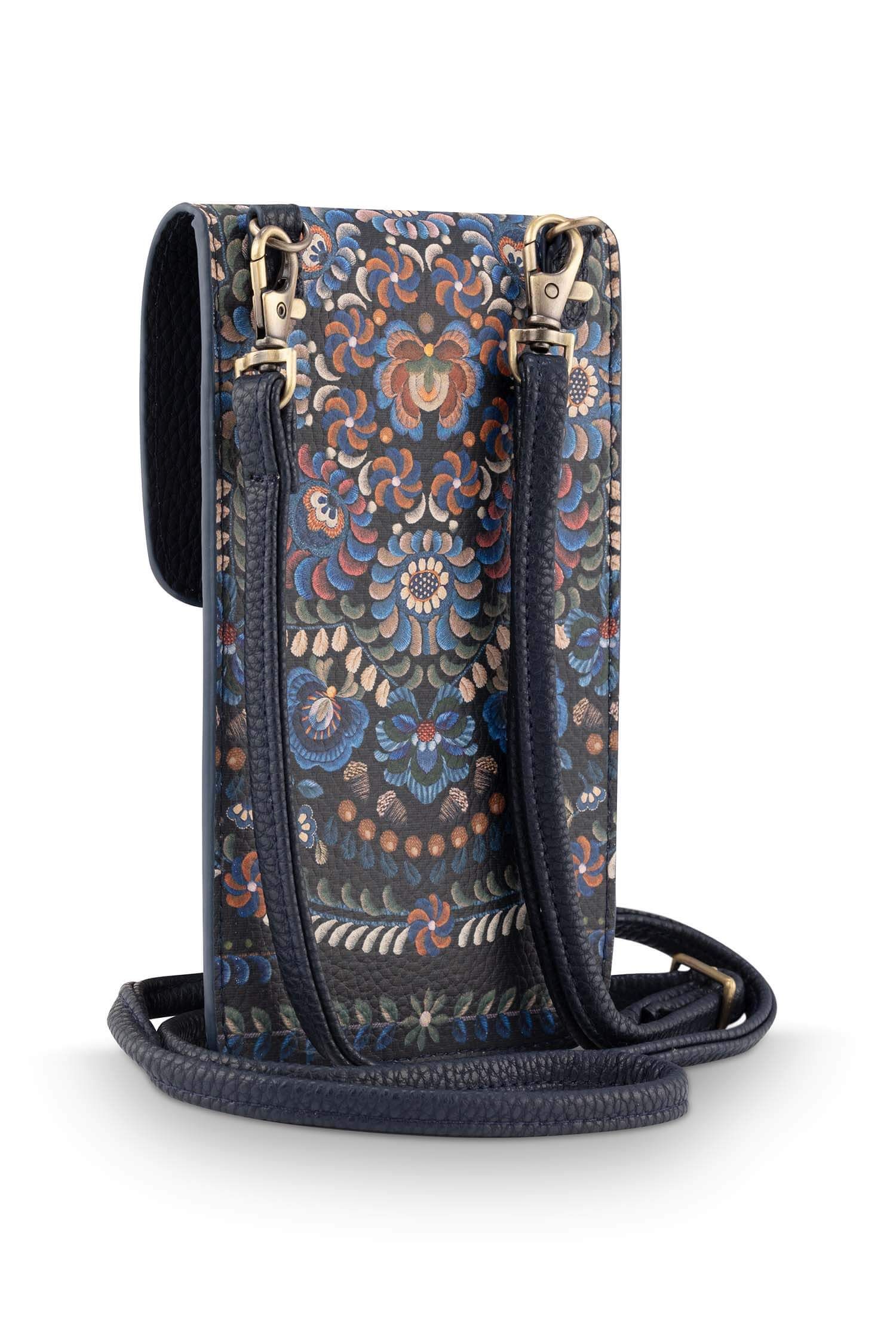 Phone Bag Peggy Il Ricamo Blue