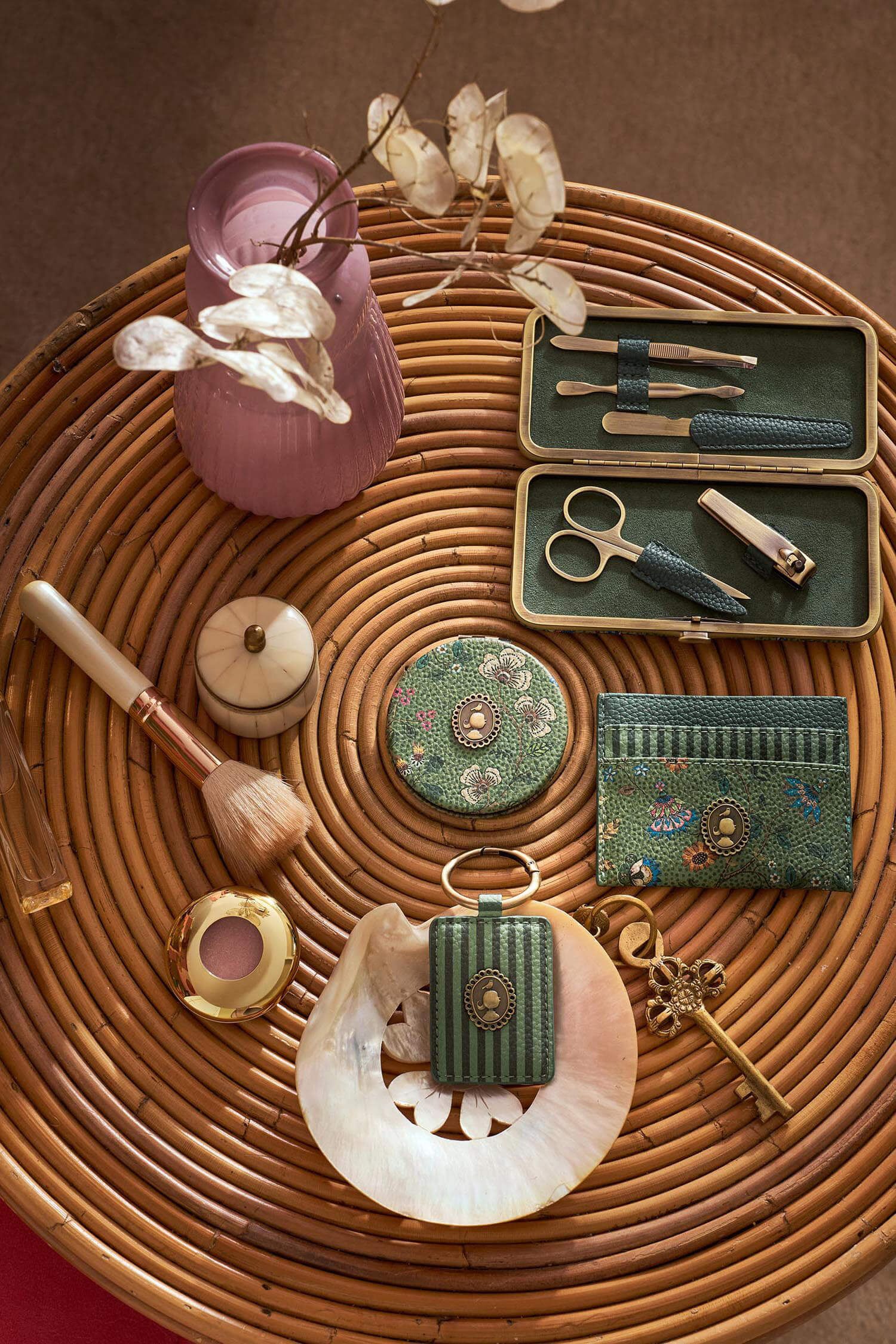 Travel Set Mini Flora Bangelore Green