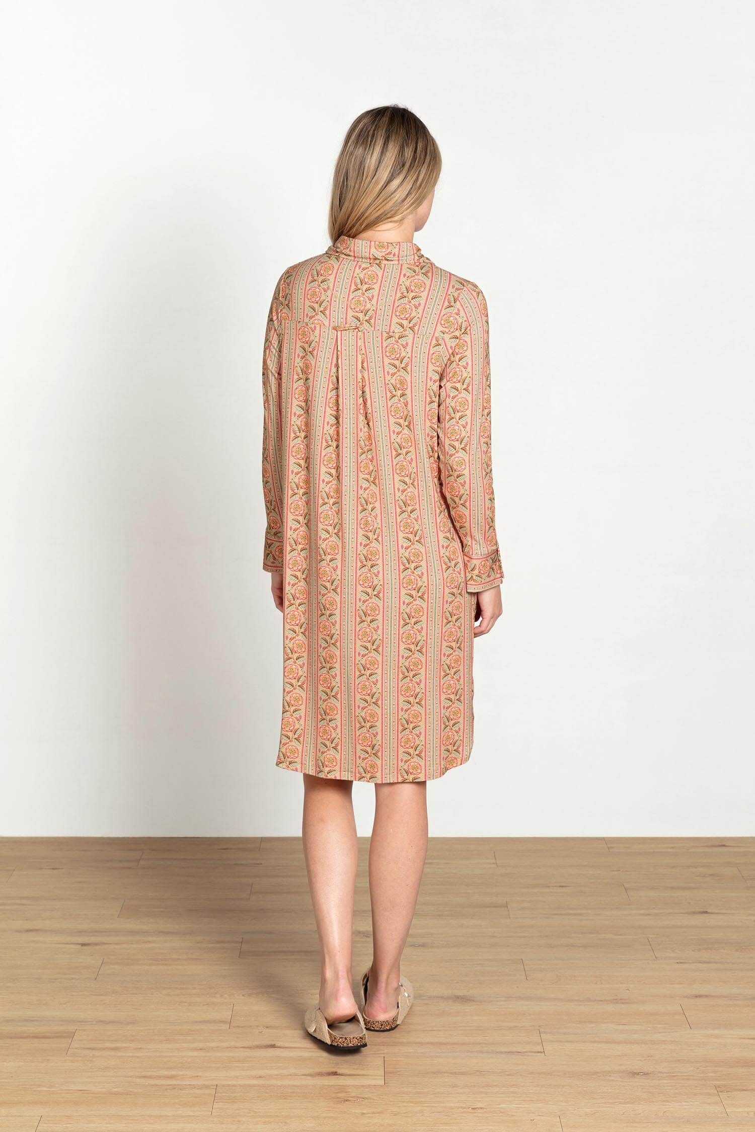 Daaltje Long Sleeve Nightdress Rosa Rani Sand