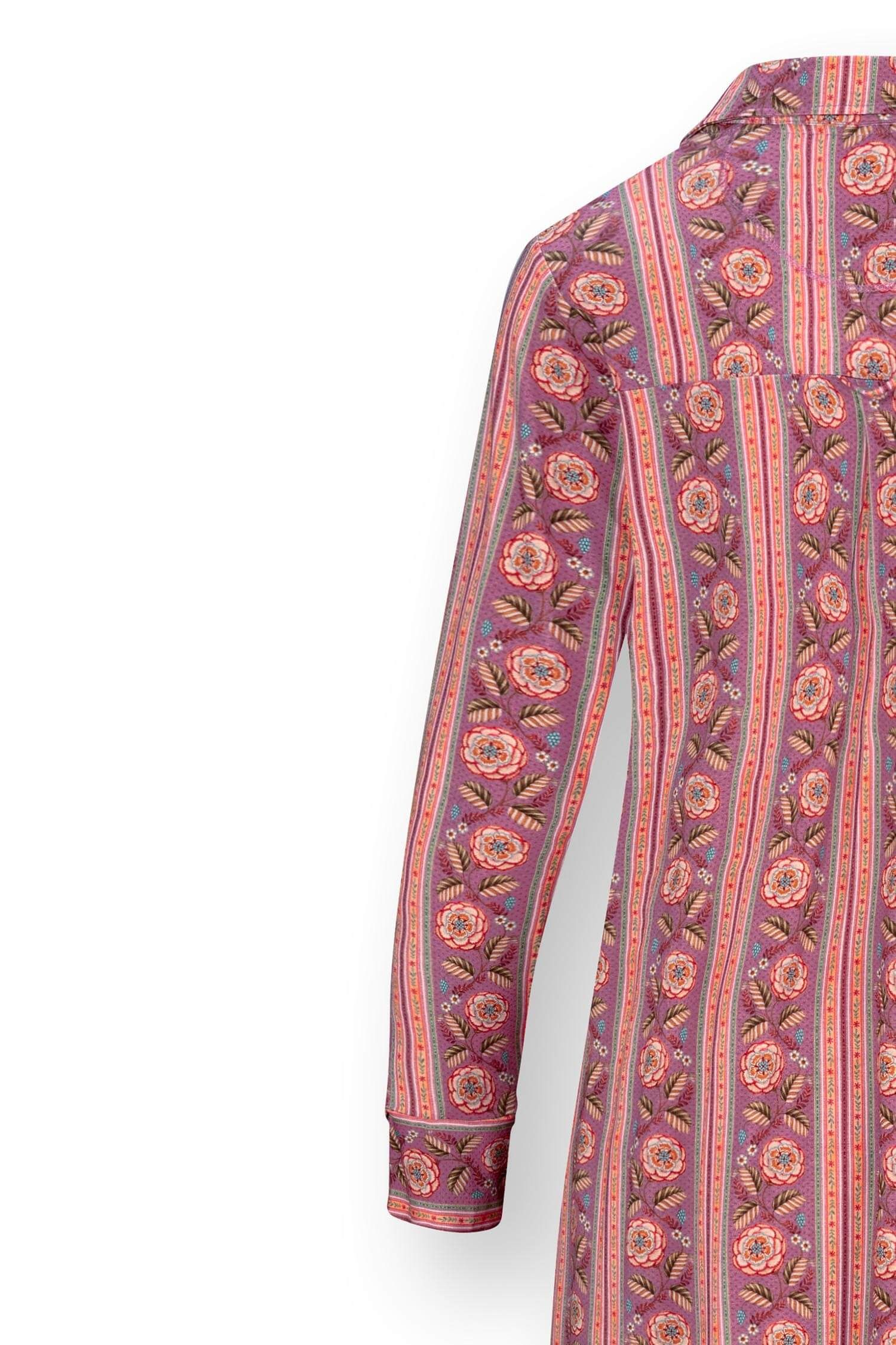 Daaltje Long Sleeve Nightdress Rosa Rani Pink