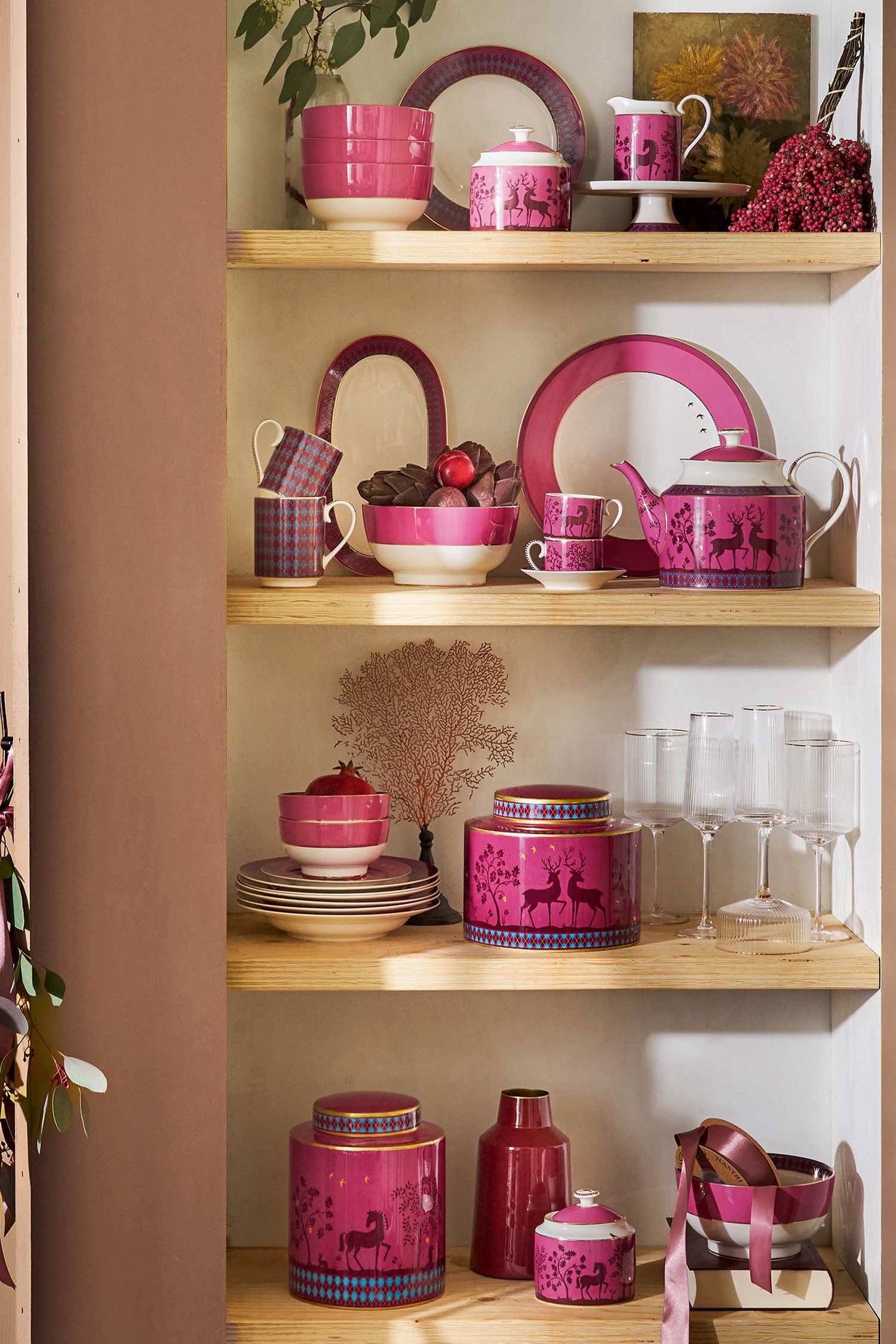 Teapot Large Pip's Deerest Darling Pink 1.8L