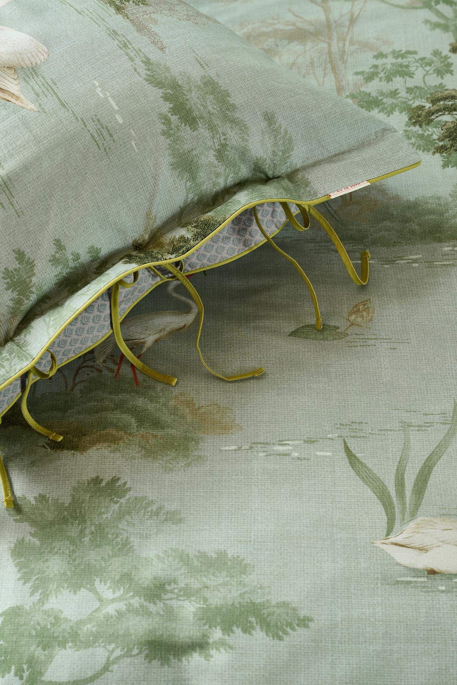 Pillowcase Darjeeling Days Green