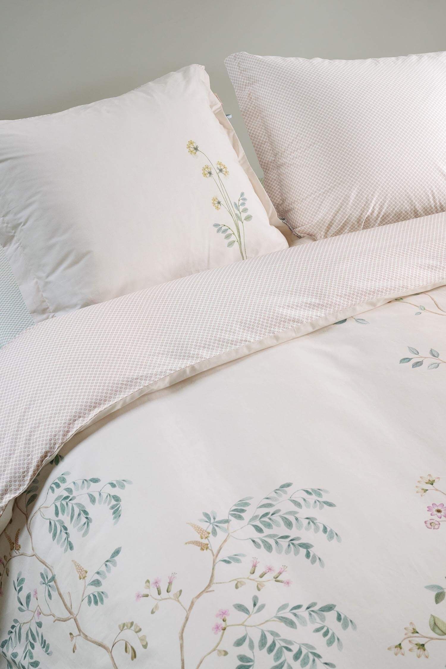 Duvet Cover Set Desi Garden Off-white