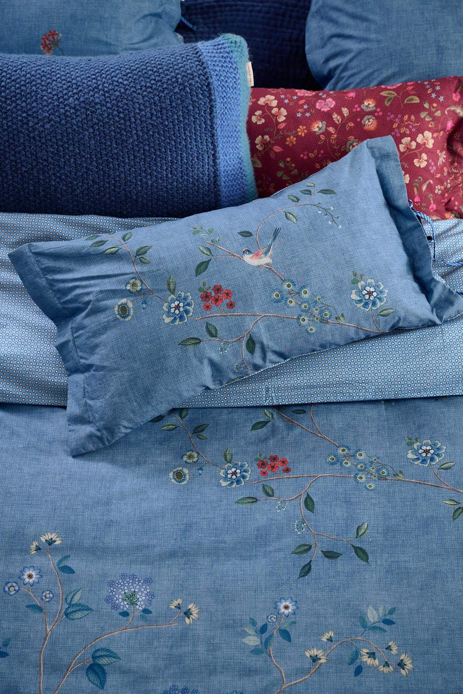 Cushion Desi Garden Blue